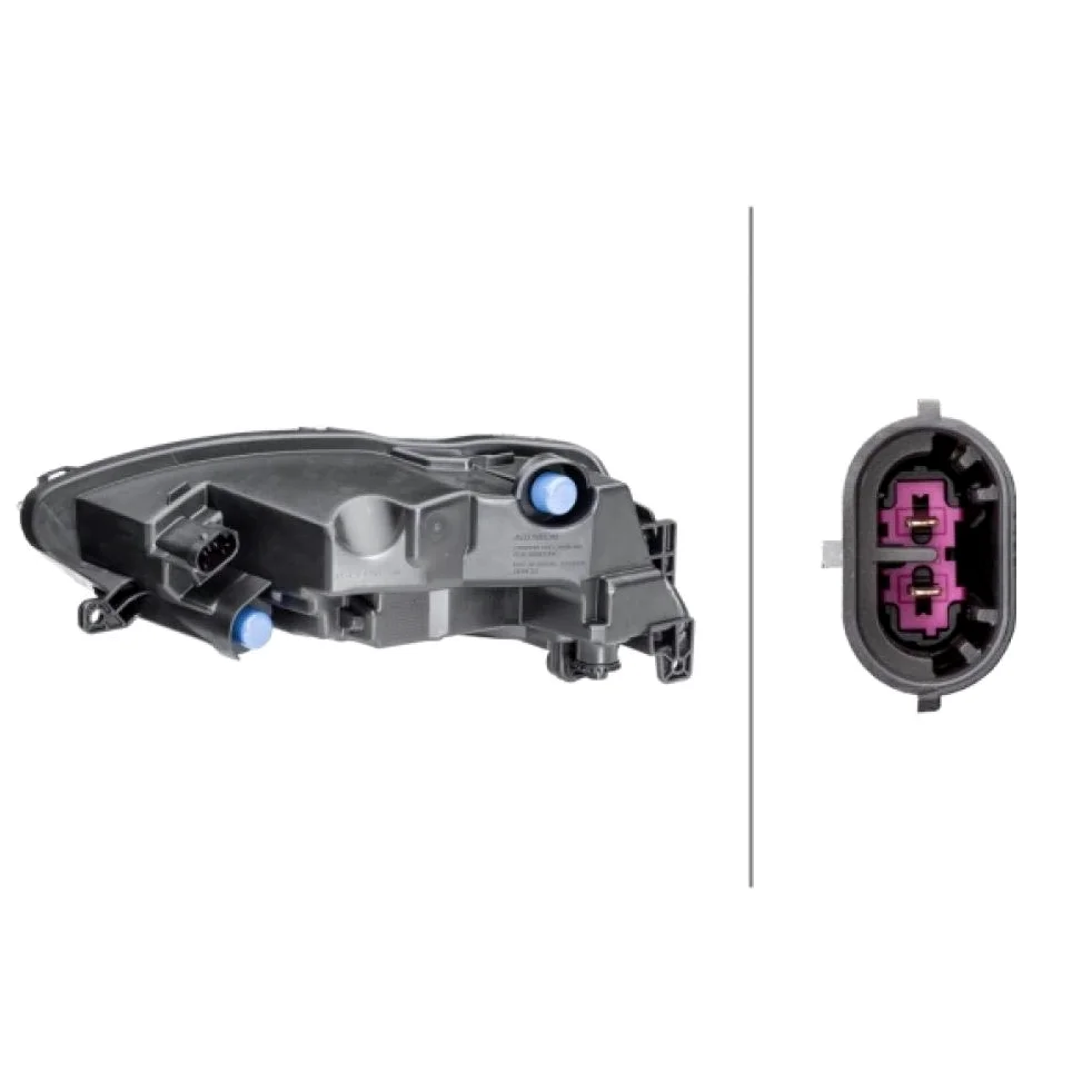 HELLA 1ND 012 996-021 FF/LED-Faro antiniebla ECE - derecha