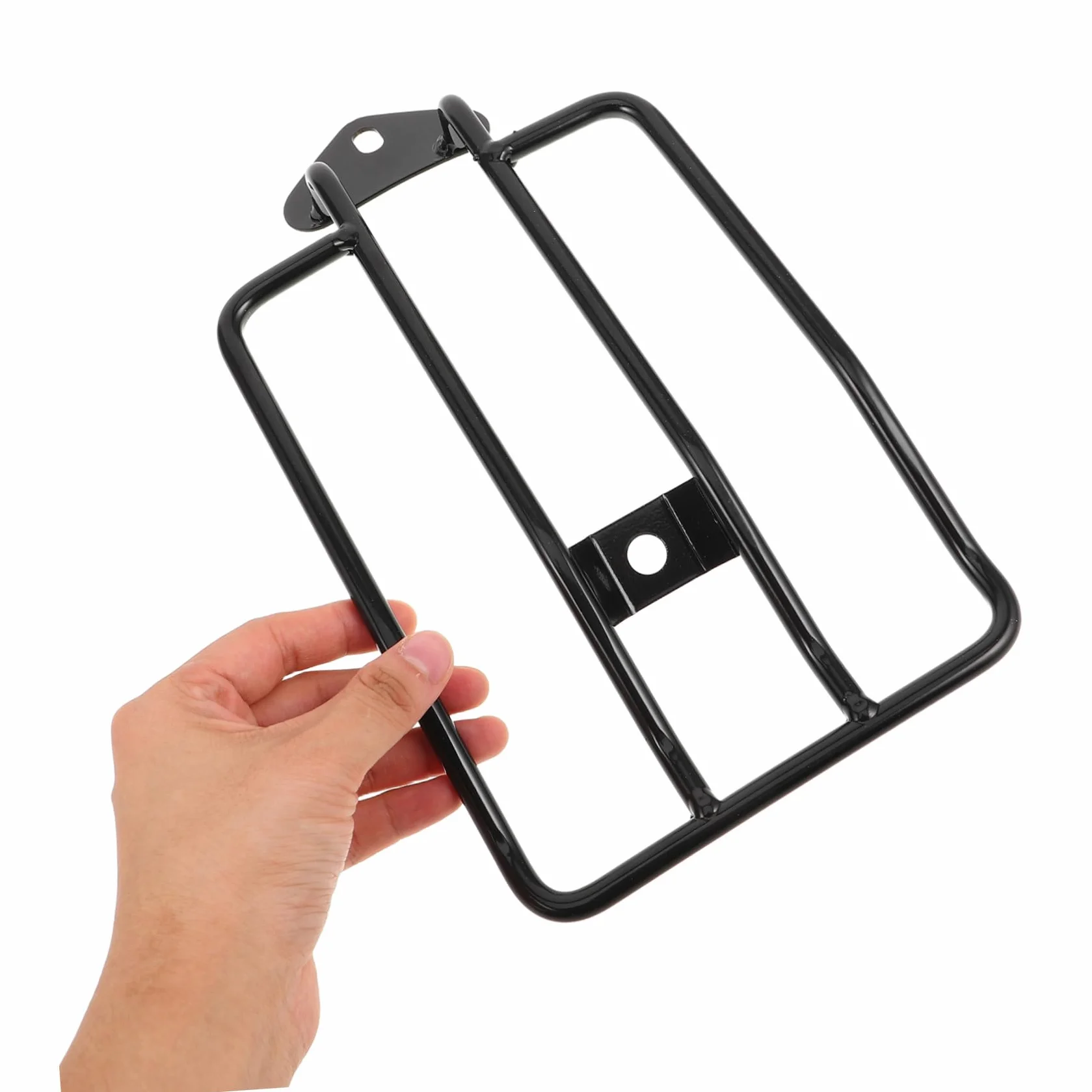 Cabilock Marco De Trasera Modificado De Soporte Trasero para Moto Estante De Equipaje para Motocicleta Rejilla Trasera Portaequipajes para Moto Asiento Trasero Planchar Negro