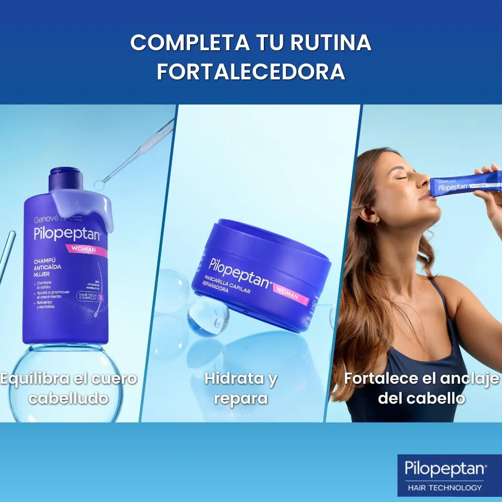 Pilopeptan Woman Champú Anticaída Capilar 250 ml