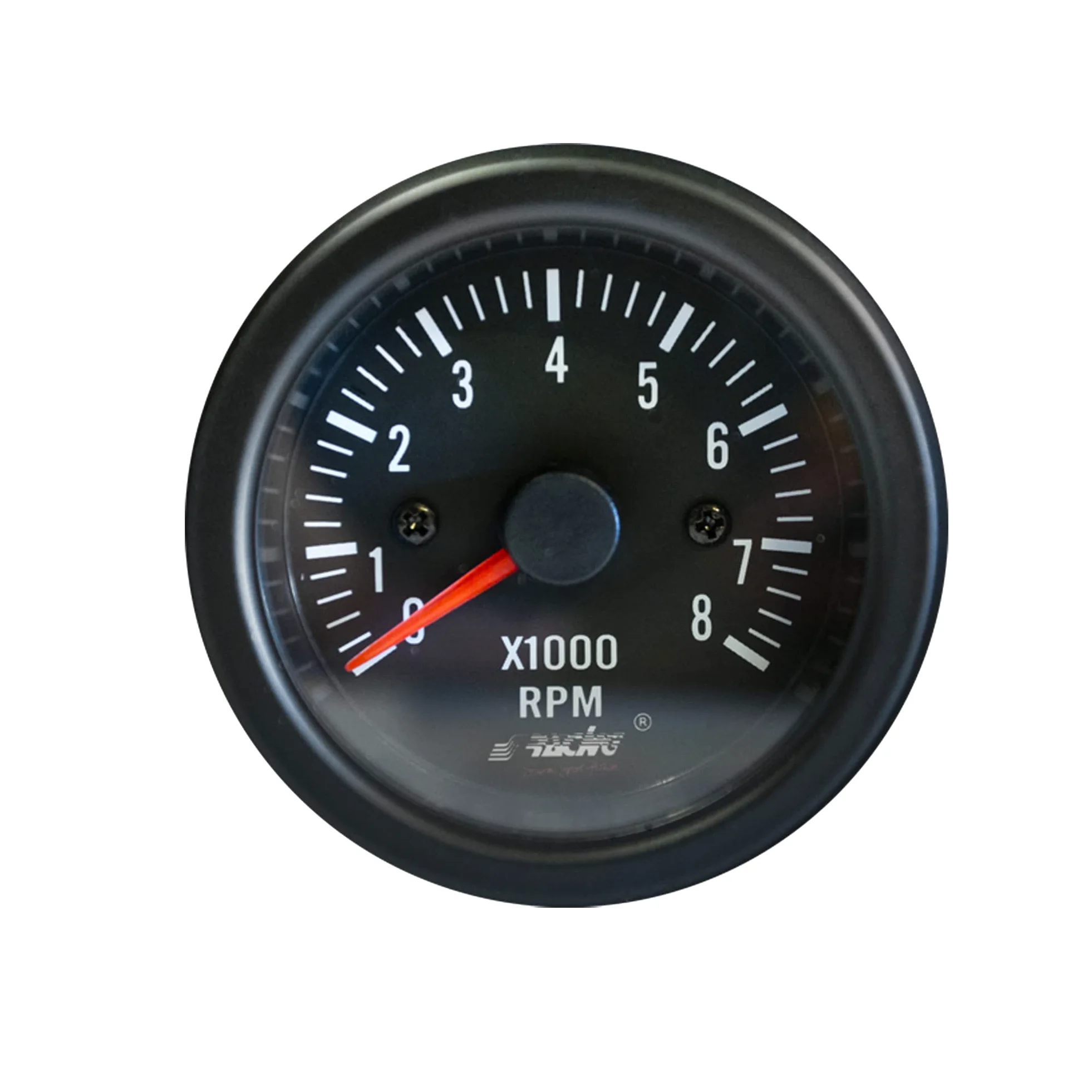 Simoni Racing - Tacómetro TM/B, indicador 0-8000 rpm, fondo negro