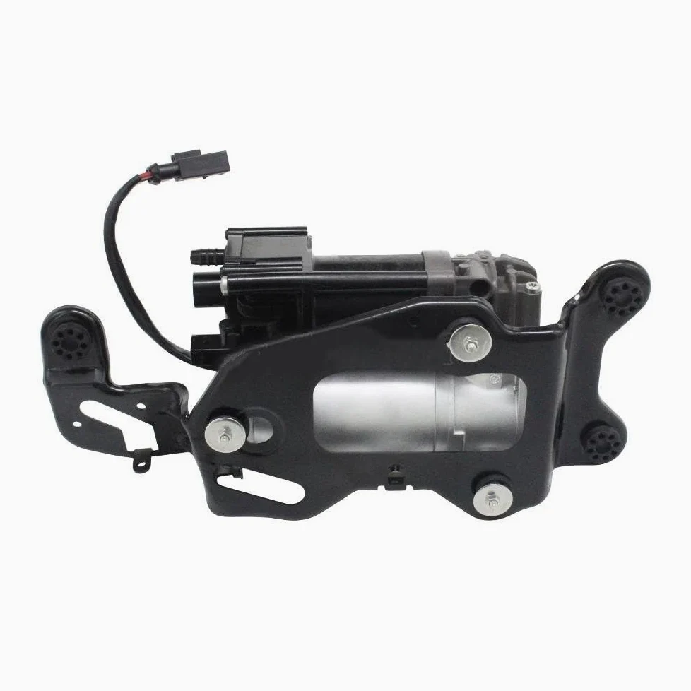 Suspensiones de aire 1 Bomba Compresora Suspensión Neumática Con Soporte Sin Bloque De Válvula Solenoide Para X5 F15 F16 F85 F86 2012-2019 OEM 37206875177 Amortiguadores