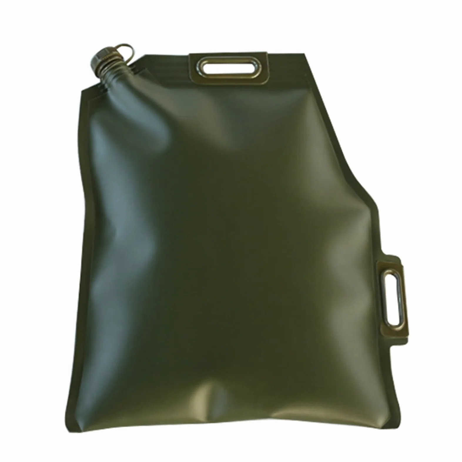 Garrafa Ġãṣôliňa 10L 20L 30L, Bidon Ġãṣôliňa Blanda Portátil, Bolsa de Combustible TPU Plegable de Emergencia Al Aire Libre, Verde,20L