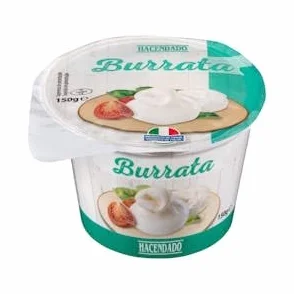Burrata fresca Hacendado Tarrina 250 g Pack 2
