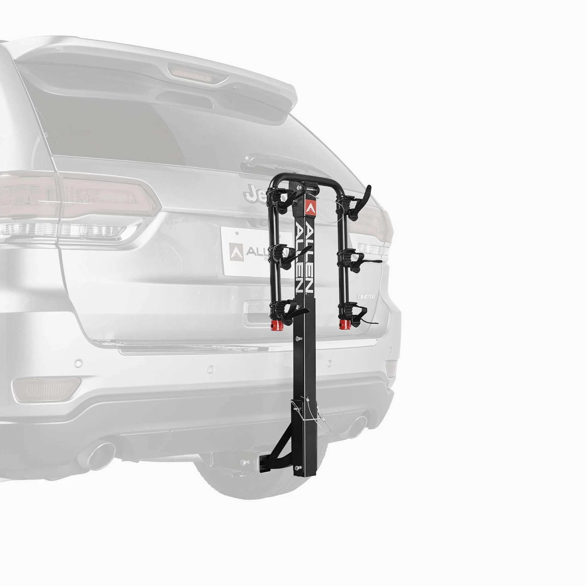 Allen Sports 3-Bike Hitch Mount Rack with 1.25/2-Inch Receiver