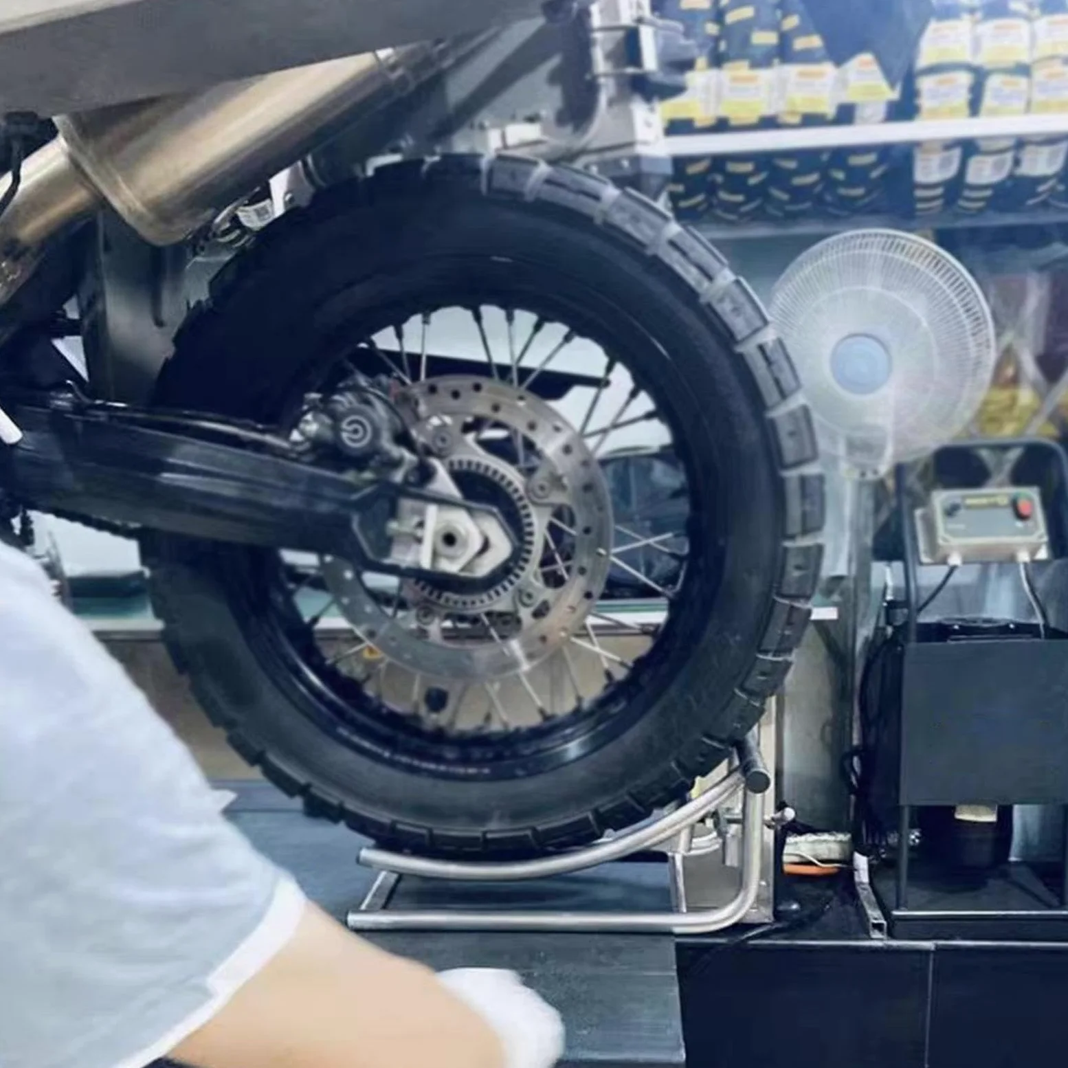 Extractor de Neumáticos Universal para Reparación de Motocicletas