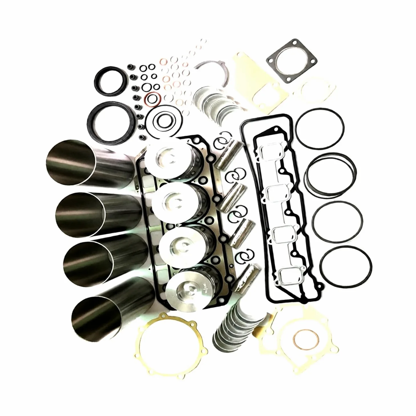 Kit de reconstrucción YN129906-22080 729900-02800 129900-23600 compatible con motor Yanmar 4TNV94L-RZJQ 4TNV94CHT compatible con John Deere Tractor JD1520