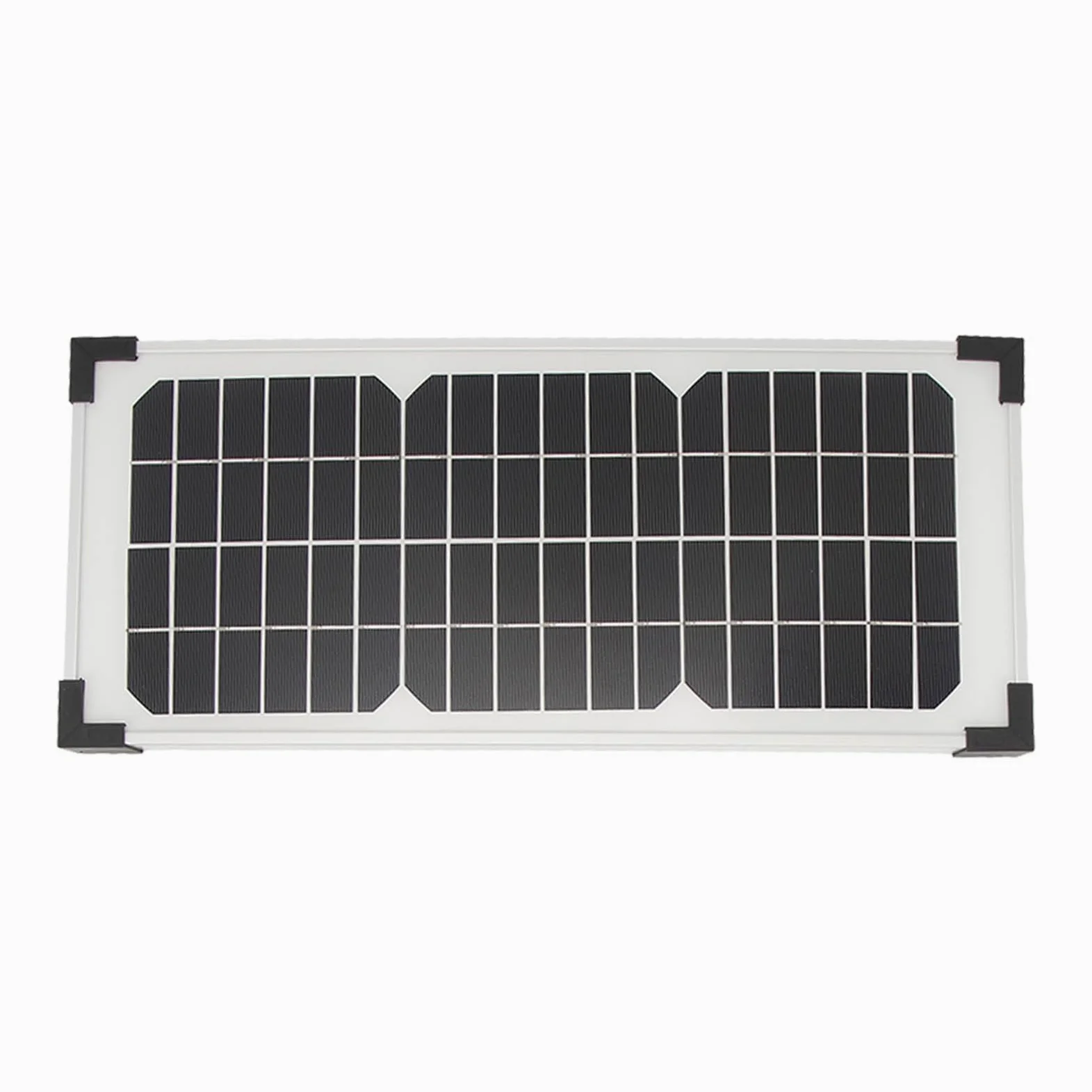 Kit de Panel Solar de 10 W FM123, Panel de Carga de Batería Solar Portátil para Puerta, Panel de Batería con Energía Solar para una Fácil Instalación y un Rendimiento duradero.