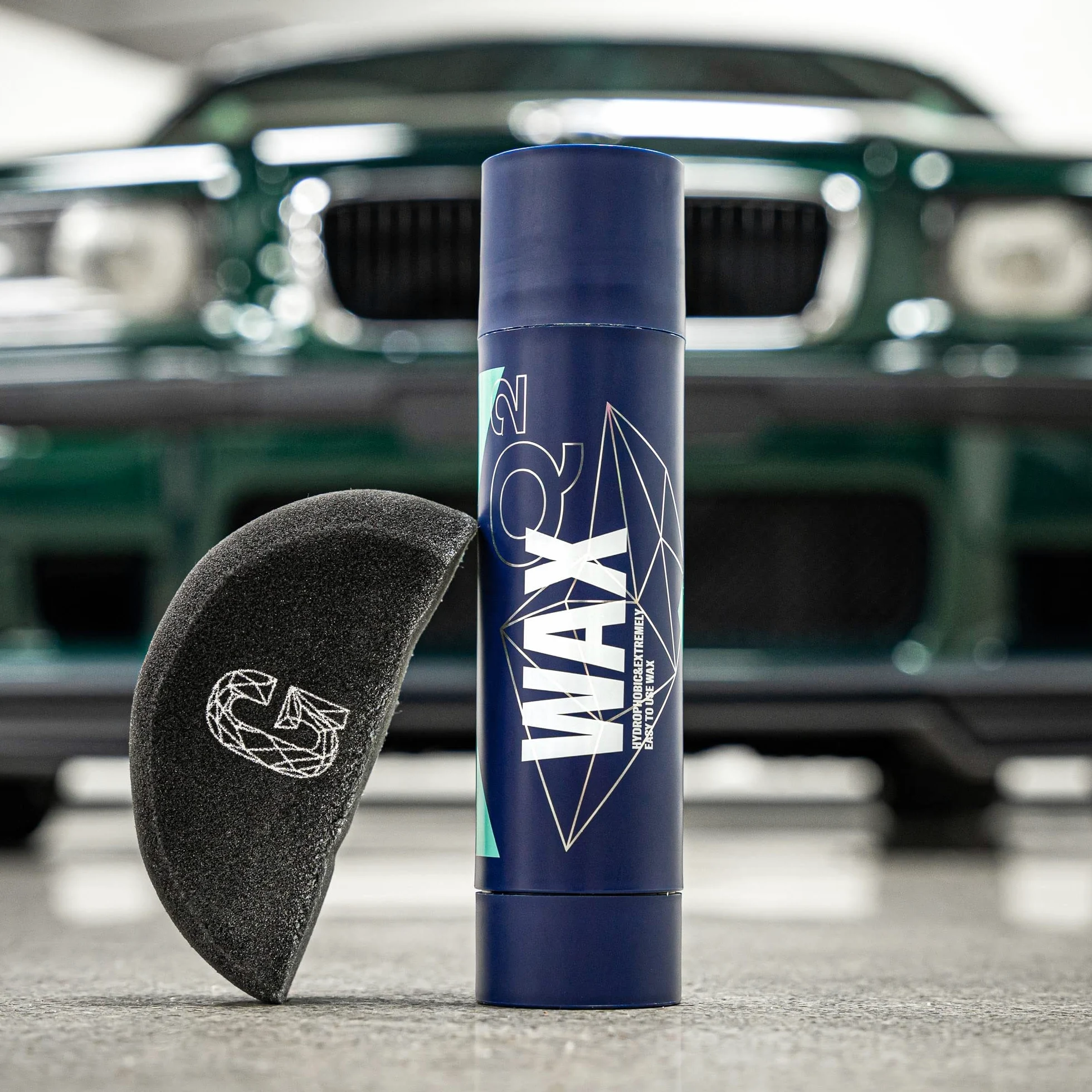 Gyeon Q² Wax - Cera para coche, acabado brillante, protección duradera, sellado hidrófobo