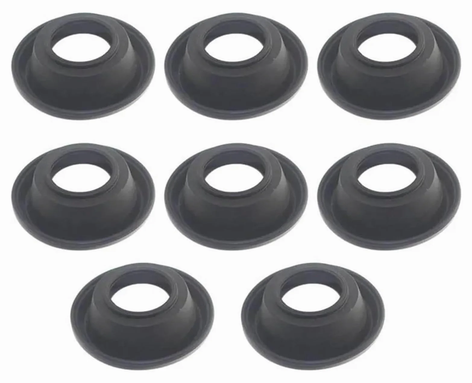 Carburador Repuesto Moto para Kawaskai para Ninja ZX-6R 1998 1999 2000 2001 2002 Membrana De Vacío Émbolo 4 Piezas Diafragma Carburador Motocicleta(8pcs)