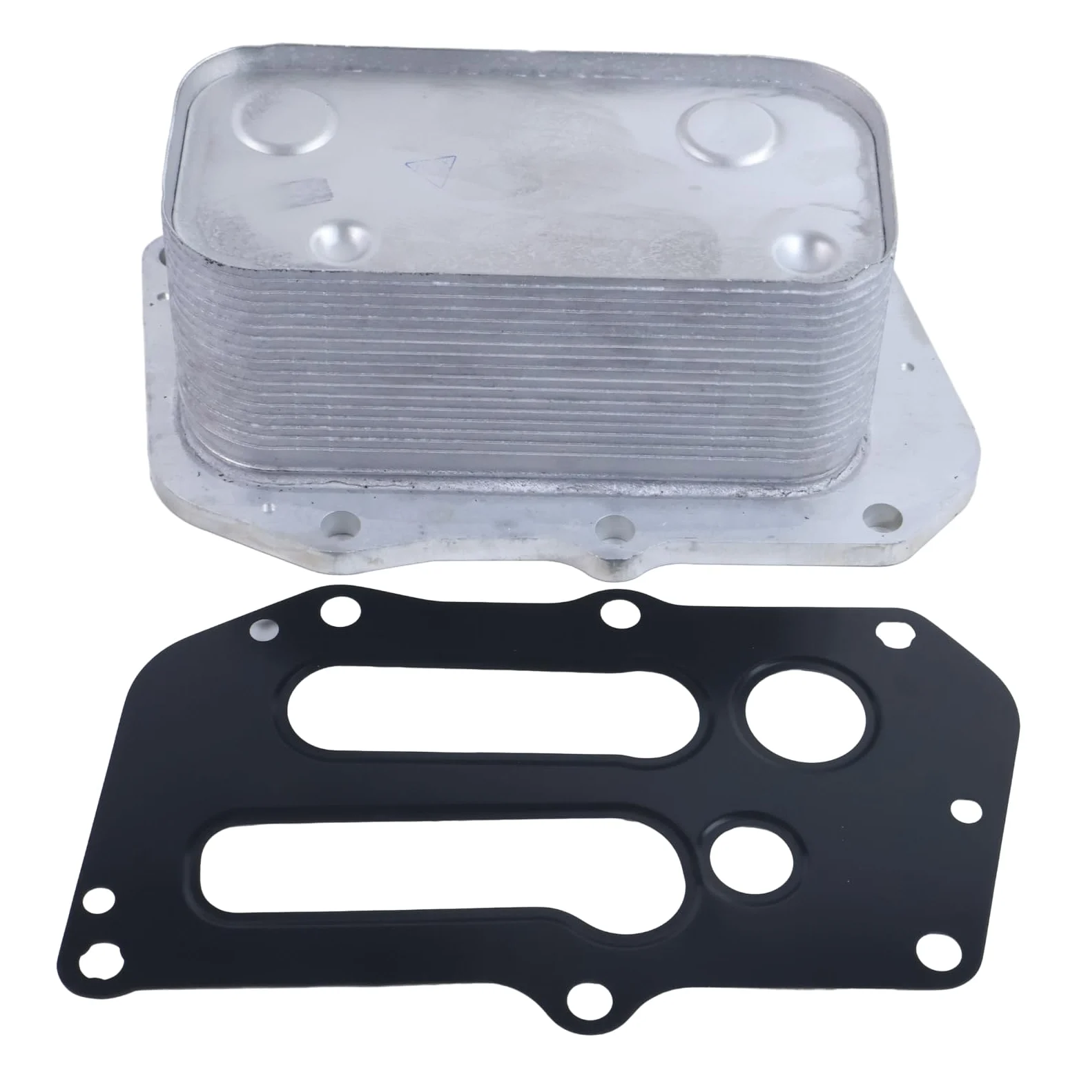 HOLDWELL Enfriador de aceite con junta 04124263 0412-4263 compatible con motor Deutz D2.9 TD2.9 TCD2.9 TCD3.6 TCD3.6 L4