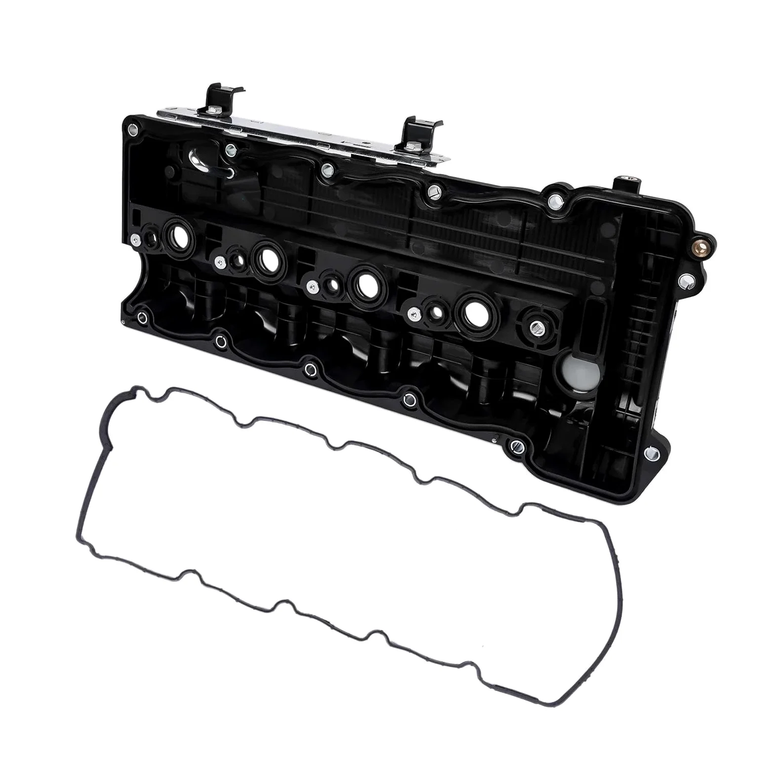 Tapa de balancines Conjunto De Cubierta De Válvula De Culata De Motor Para Hyundai I40 Ix35 Para Kia Para Carens Para Optima Para Sportage 1,7 CRDi D4FD Tapa de válvula con Junta