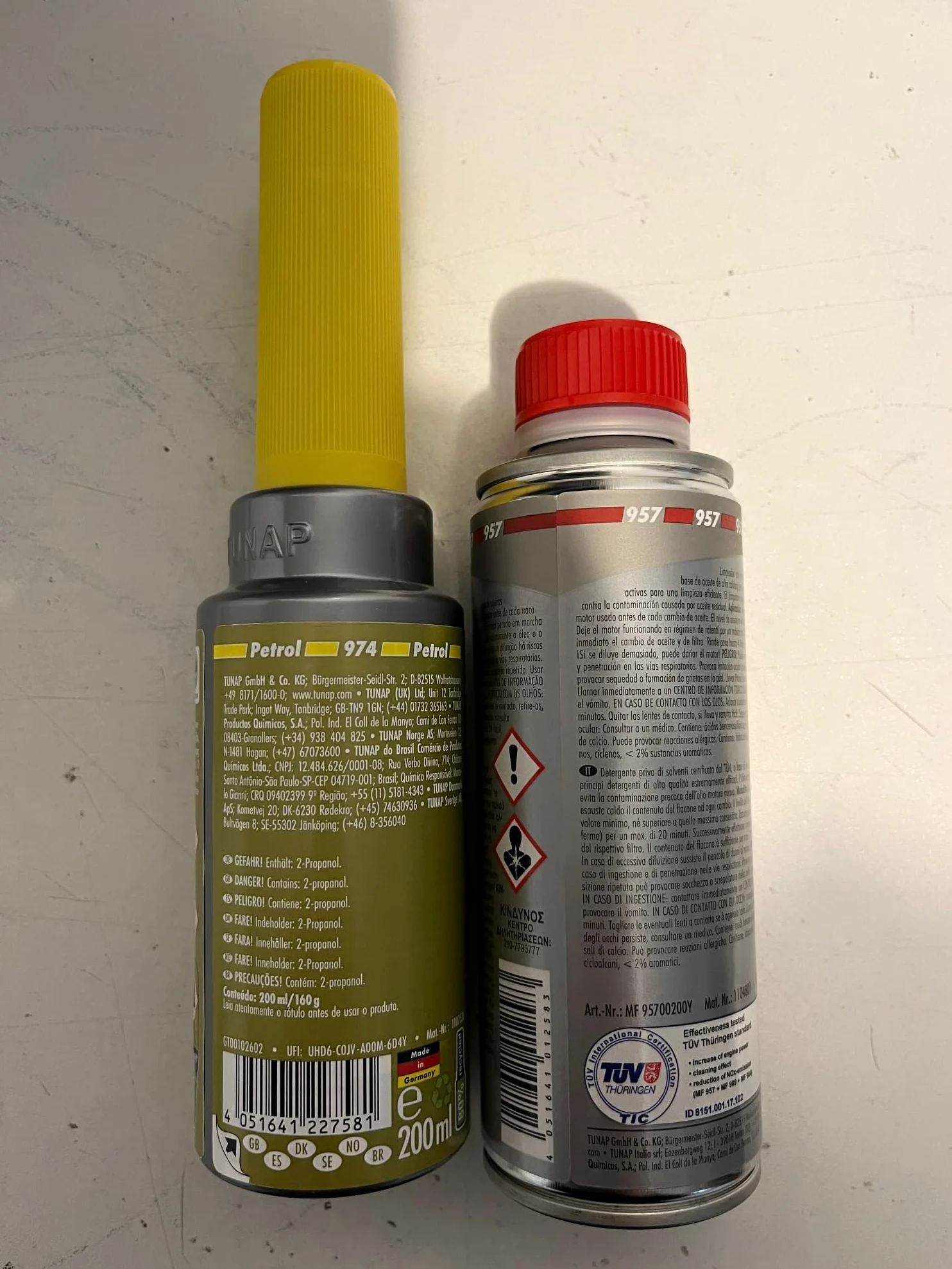 TUNAP Kit Limpieza Motor y Inyectores Gasolina 974 157 (El emabalaje puede variar)