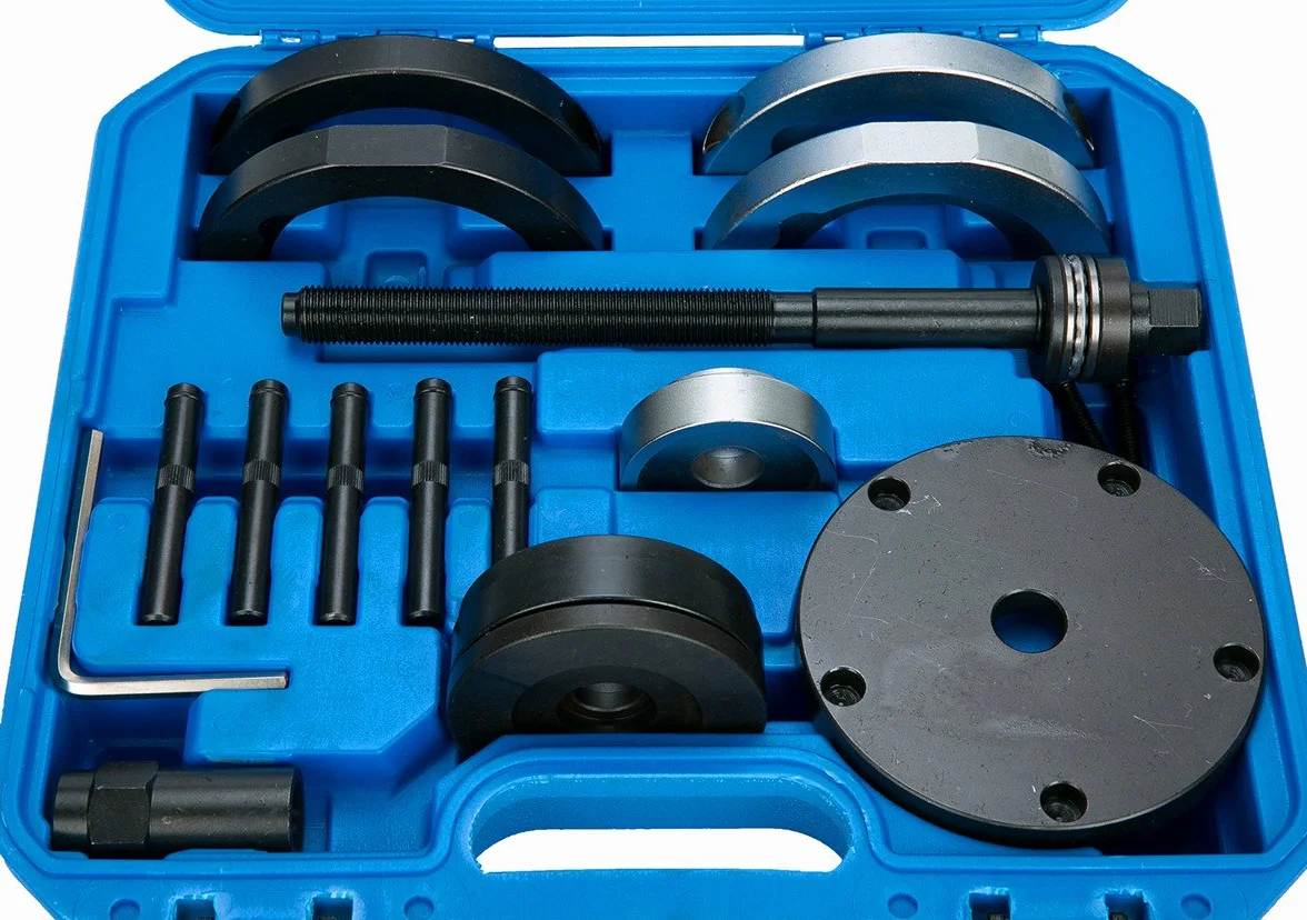 FreeTec 85 mm Cilindro de Almacenamiento Herramientas de Desmontaje de Rueda Cambio de Rodamientos Buje Coche Herramientas Extractor