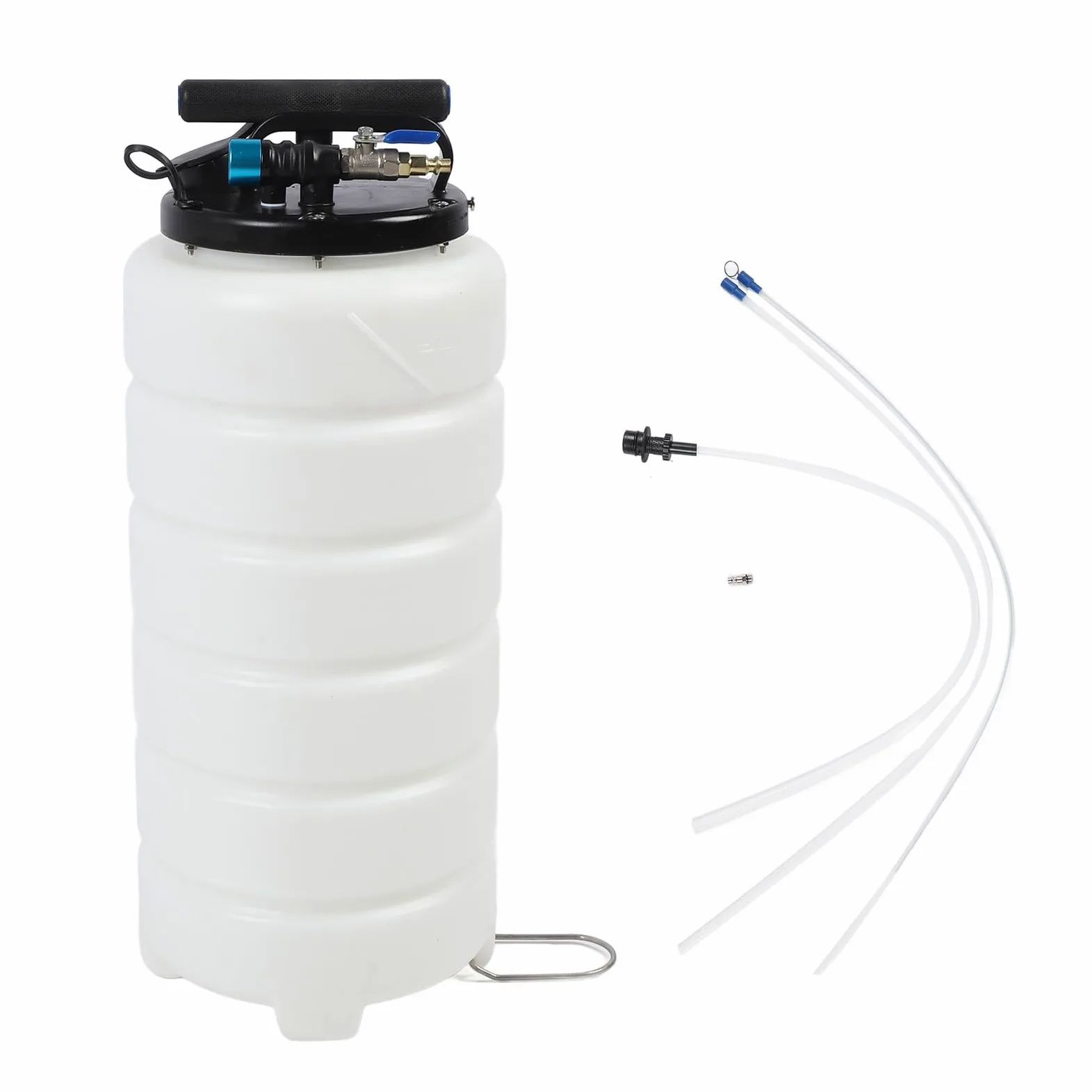 Bomba Extractora de Aceite Manual Neumática de 15 l: Extractor de Vacío de Fluido Automotriz Eficiente para Aceite de Motor, Líquido de Transmisión y Refrigerantes