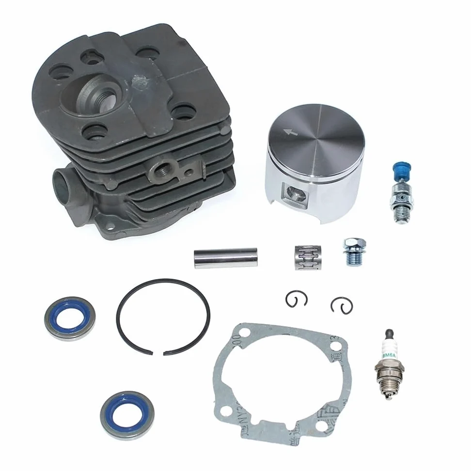 Kit de pistón cilíndrico apto for motosierra Husqvarna 55 Rancher 51