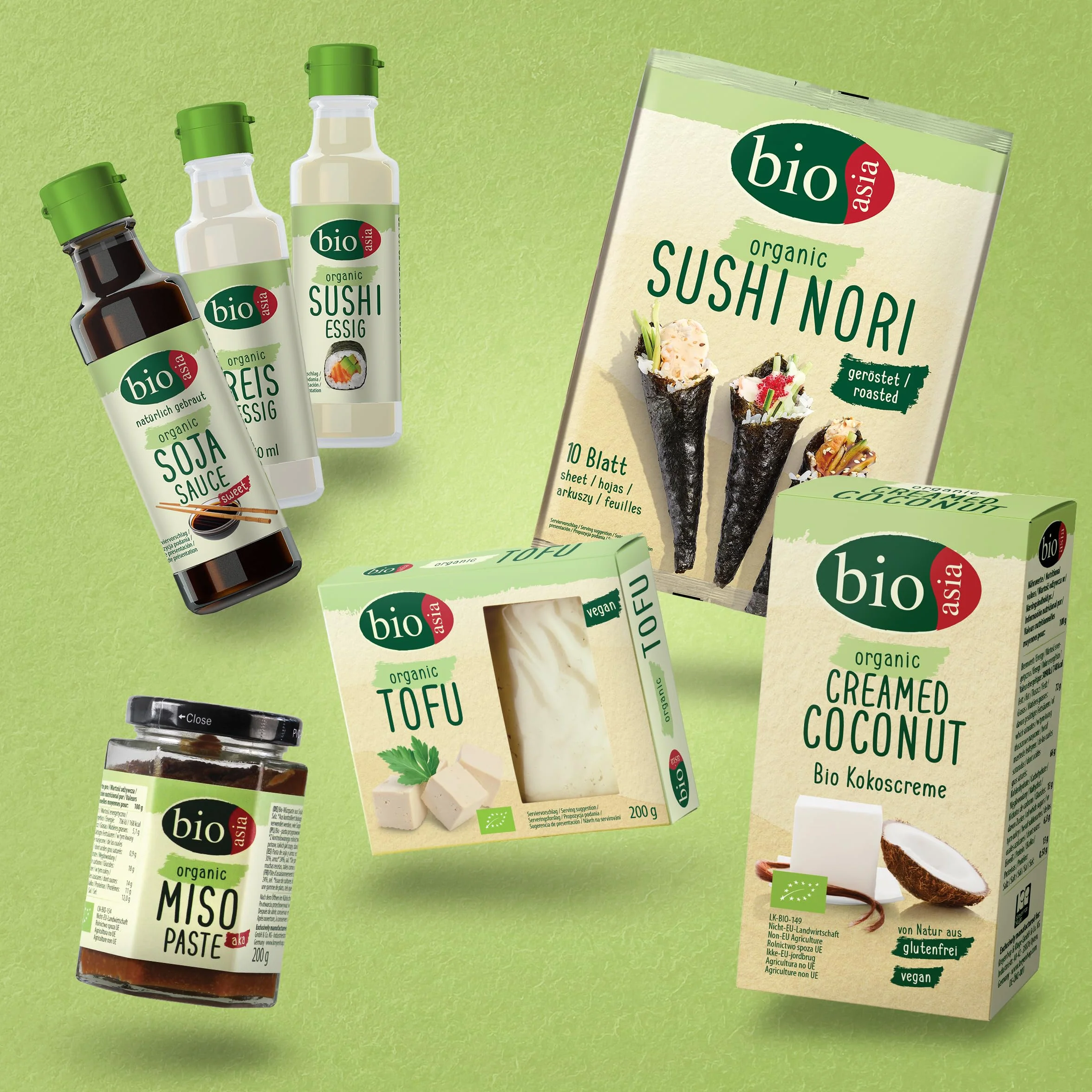 BIOASIA Bio Fideos Mie integrales 250 g