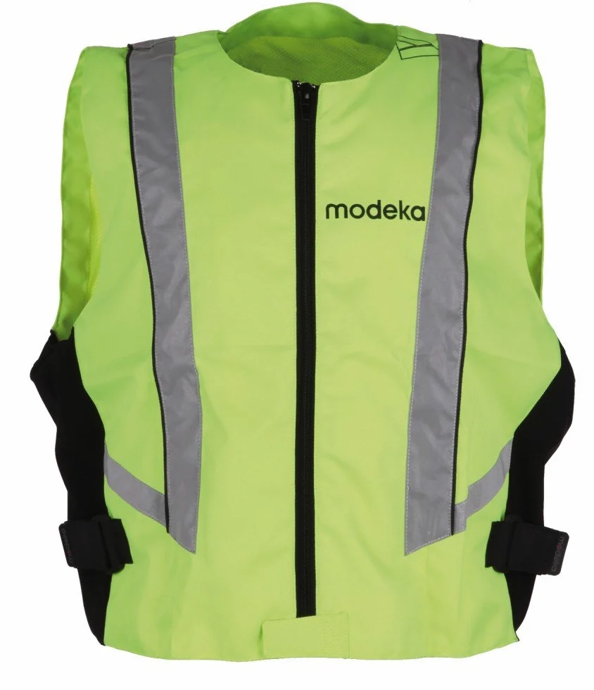 Modeka Basic Chaleco reflectante hasta 10 XL – Amarillo neón