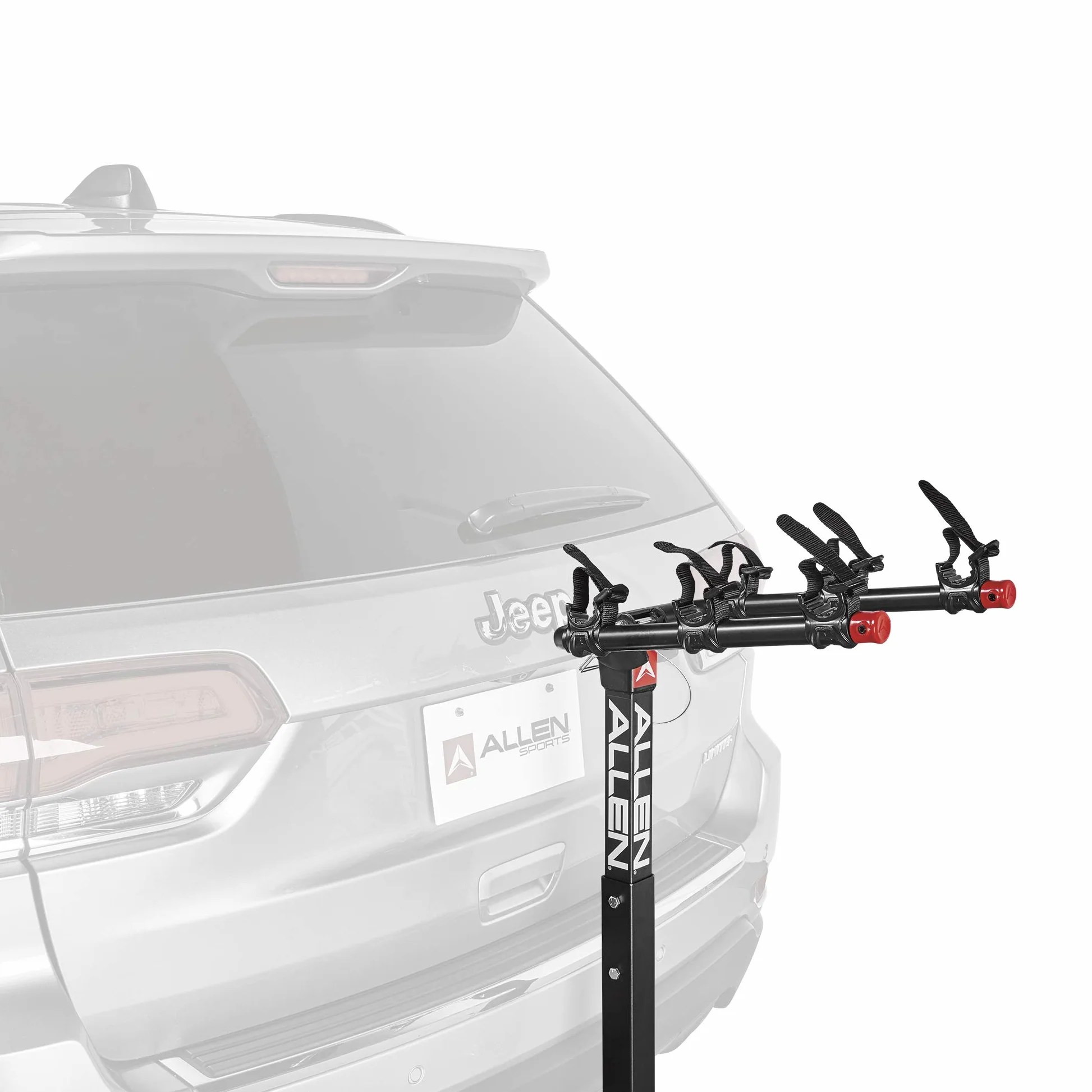 Allen Sports 3-Bike Hitch Mount Rack with 1.25/2-Inch Receiver
