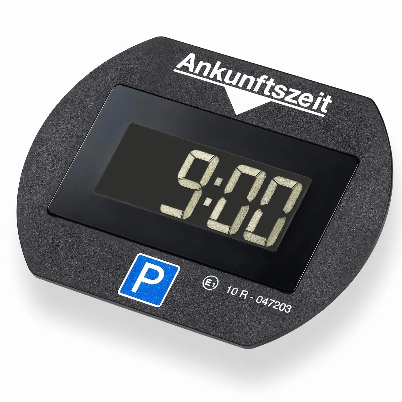 Needit Disco de estacionamiento electrónico Park Lite I Disco de estacionamiento automático eléctrico con autorización de la Agencia Federal de Viajes I Reloj de Parque Digital con 2 Pantallas y