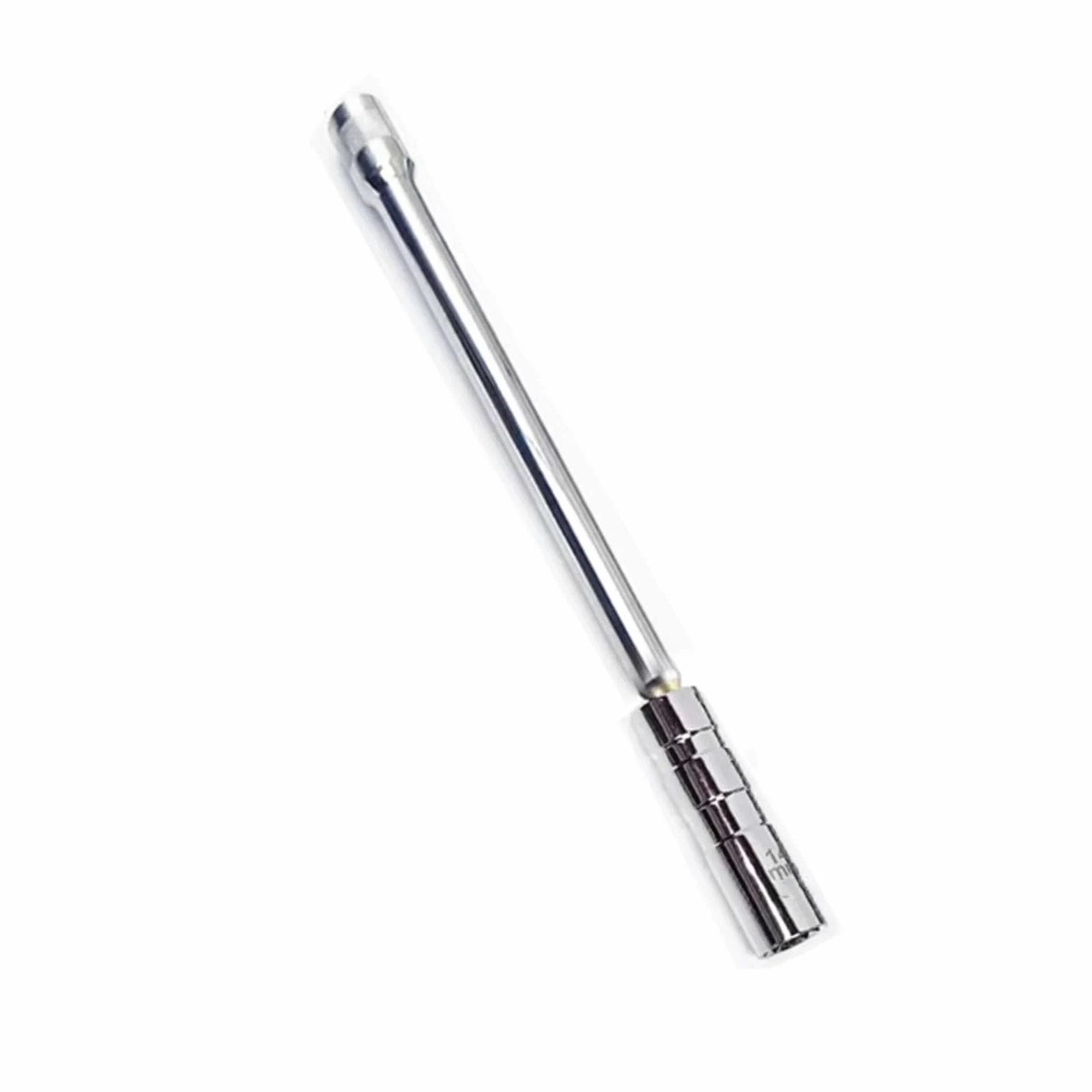 Llave Bujia Llave Giratoria 14mm 16mm Extensión Larga Reparación De Instalación Para Bujía Llave Magnética Herramienta De Extracción De Torsión(14mm)