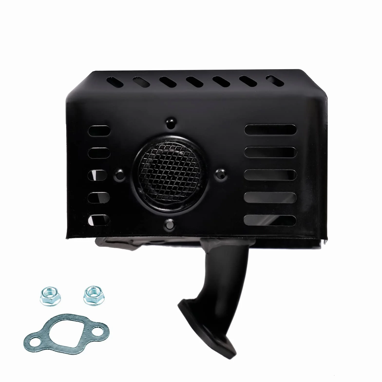 JMCHstore Silenciador de escape para Coleman CT200U BT200X KT196, silenciador para Baja MB165 MB200 Doodlebug Mini Bike, Axis M200, Mini Bikes 212CC, Hisun 196cc Engine, Go Karts