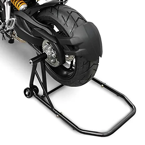 Caballete Trasero Compatible para BMW R 1250 RS 19-25 Black, ConStands Single por Basculante Monobrazo, adaptadore Incl.