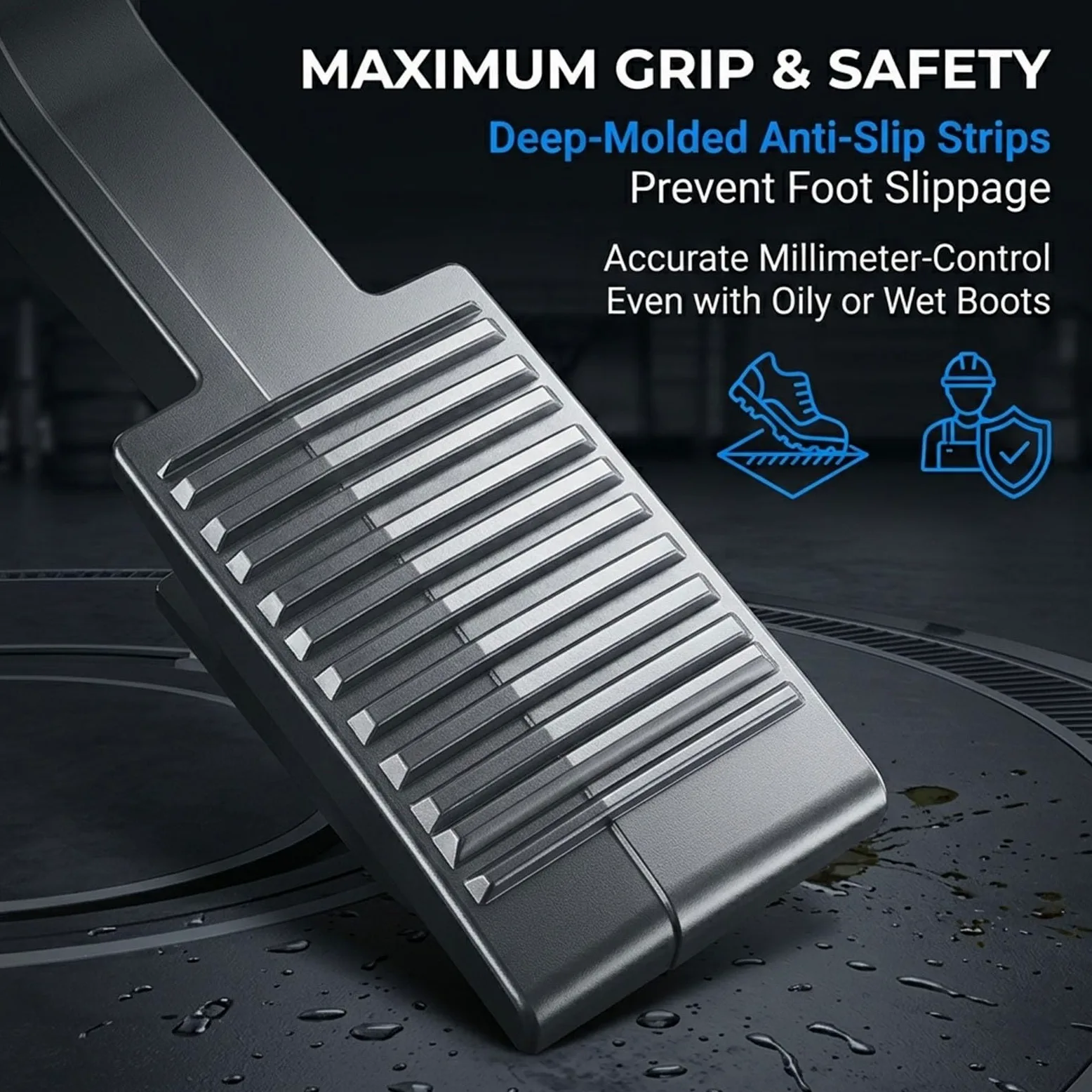 Pedalier Pneumático Universal de 4 Pedales para Desmontadora de Neumáticos de Coche, Válvula de Control de Aire para Destalonador de Ruedas, Pieza de Repuesto para Mecánicos y Garage DIY