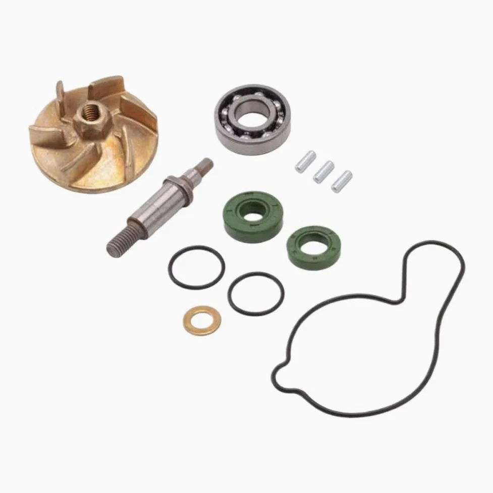 de reparación de Junta de rodamiento de Sello de Eje de Engranaje de Impulsor de Bomba de Agua 5DJ-12451-00 Compatible con YZ450F WR450F WR400F