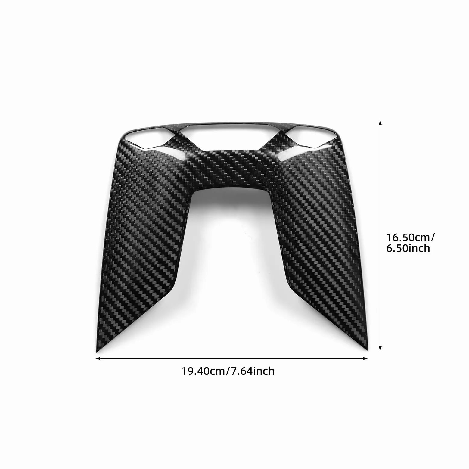 KUNGKIC Para 2025 2024 Mini Cooper F65 F66 U25 Accesorios Fibra de carbono duro Coche Delantero Luz de lectura Marco Interior Piezas de automóvil Regalo