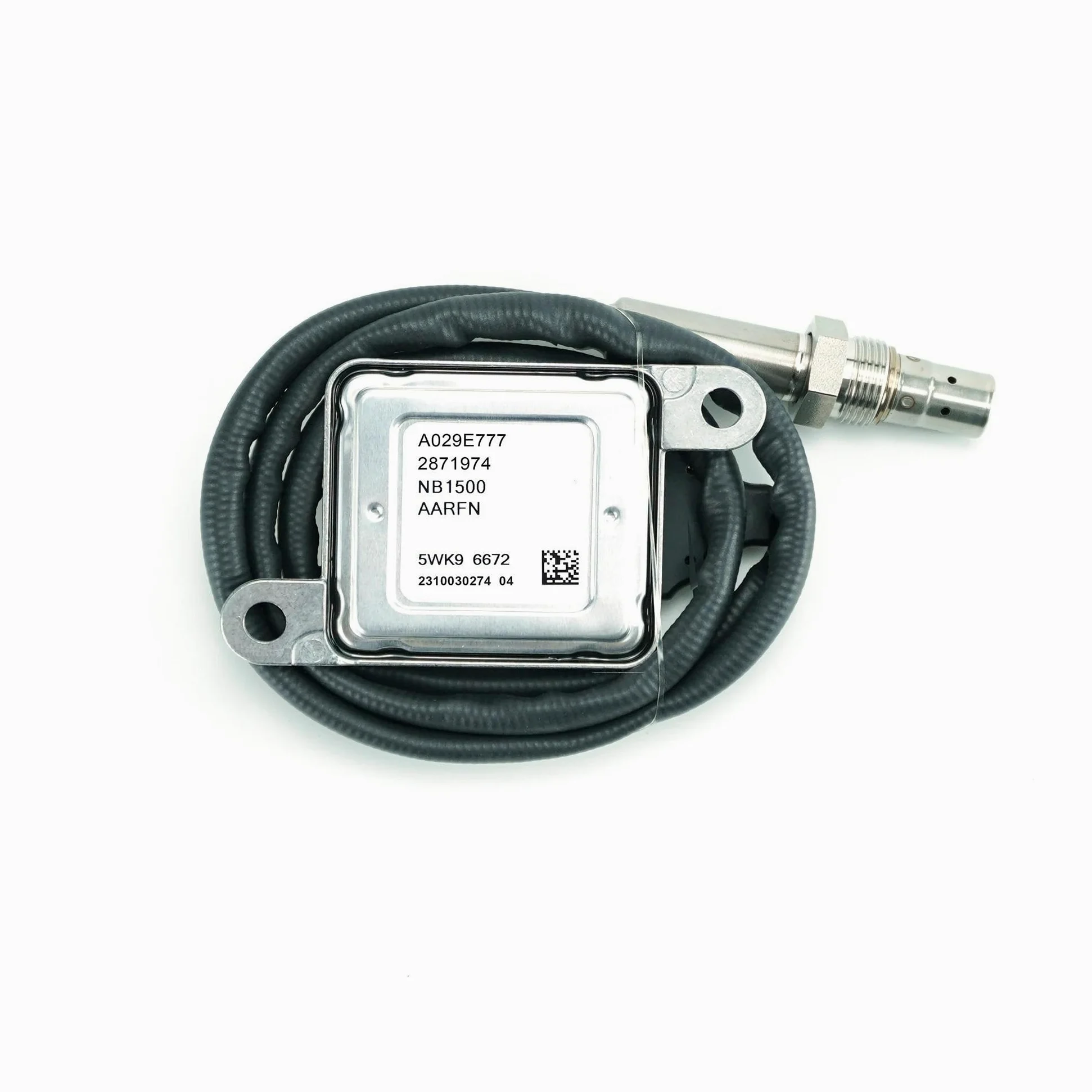 NOx Sensor Óxido Nitrógeno Sensor De Oxígeno Y Nitrógeno NOx 5WK96672 5WK9 6672 A029E777 2871974 12V Para Cummins ISB 6.7L ISX 11.9L/15.0L