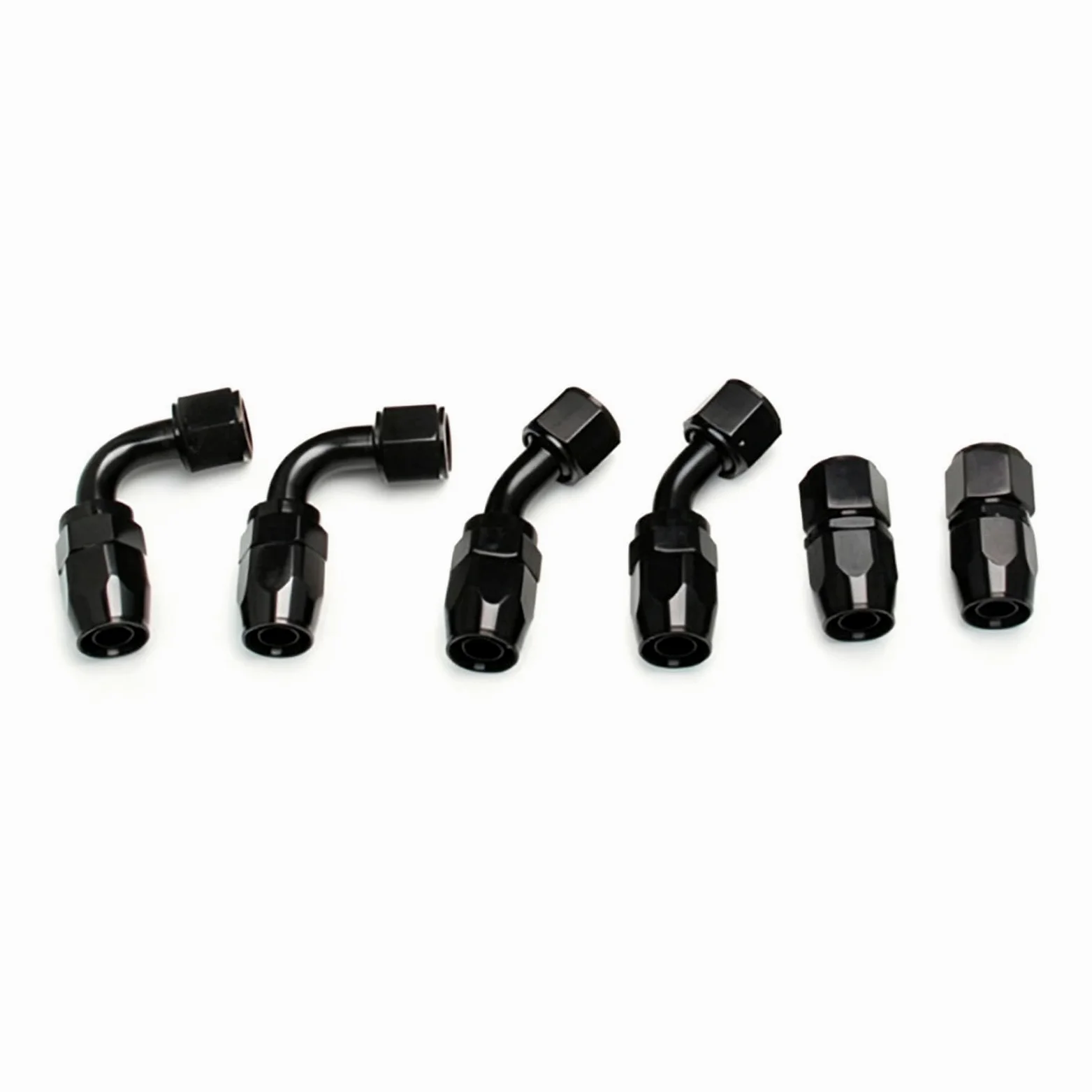 Yctze Kit de Lata de Captura de Aceite Negro AN10 de 750ml con Válvula de Drenaje de Manguera Trenzada de para Mods de Coche (BLACK)