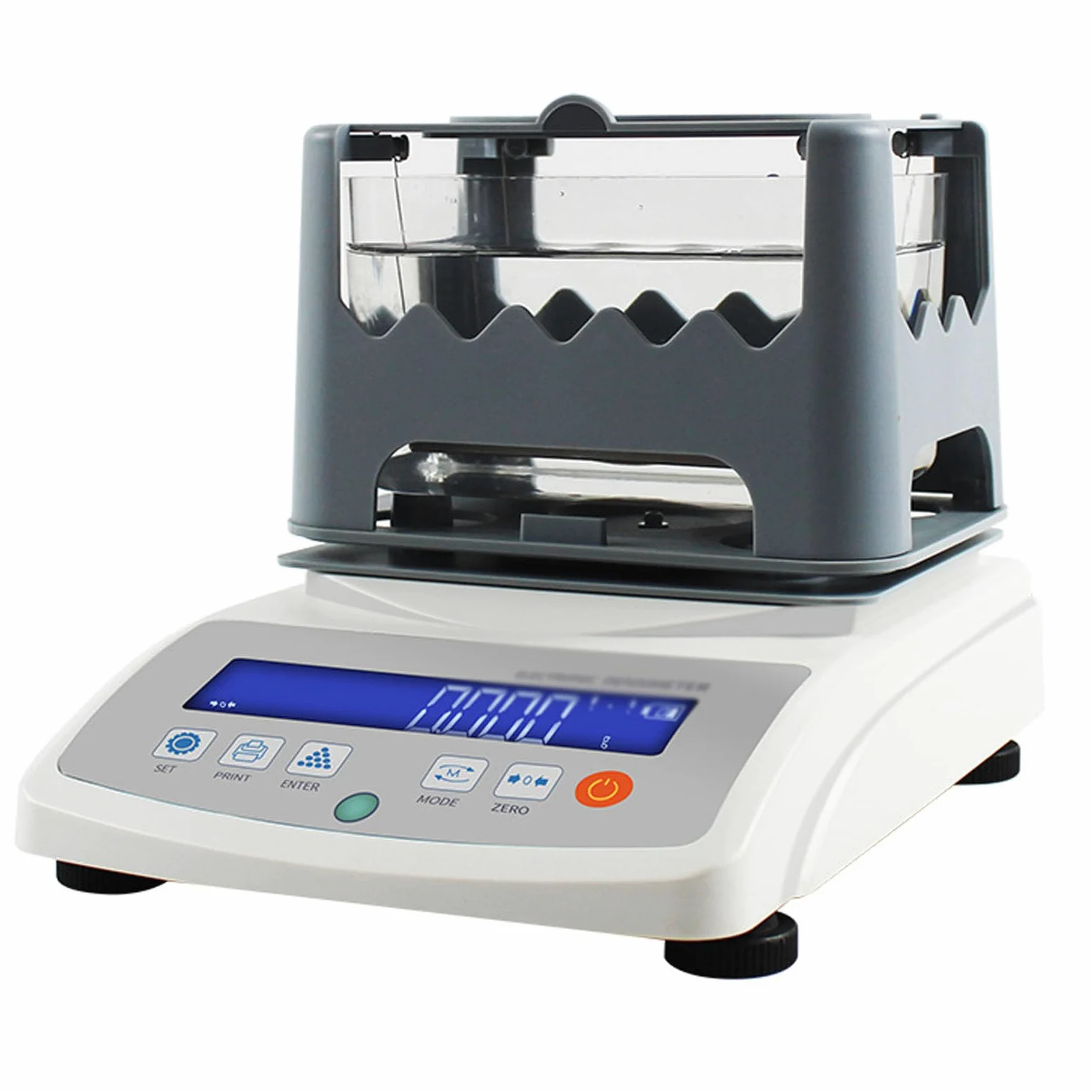 Medidor de Densidad,Equipo de Prueba de Densidad de gravímetro,densímetro de sólidos Densitómetro de medición,para Materiales como Caucho y plástico,300A-110V
