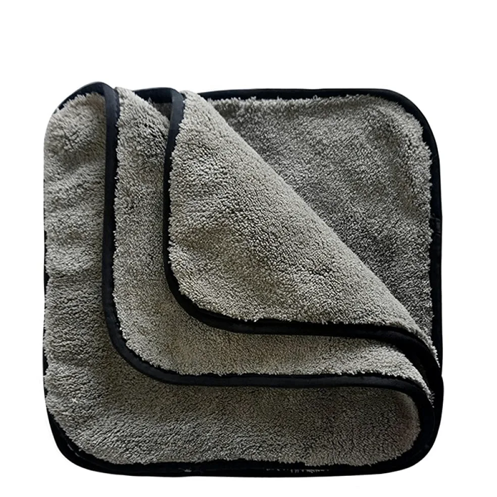 Toalla de lavado de autos Toalla de microfibra 1200GSM Toalla para detalles de autos Paño de limpieza para la casa Herramienta de pulido para secado de autos Toallas de lavado para cocina 40 * 40 /