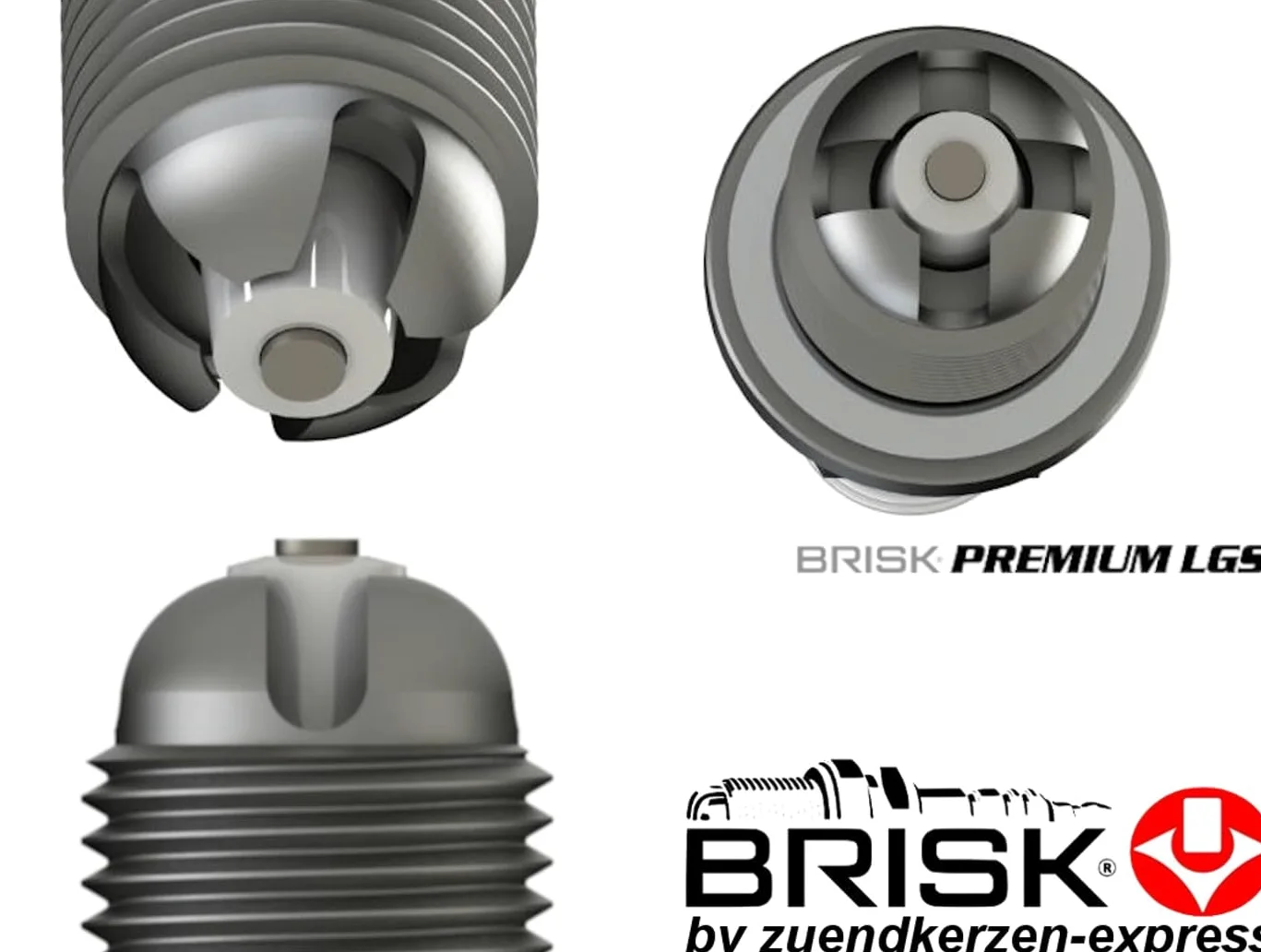 BRISK Premium Racing BOR12LGS 3092 Bujías de Encendido, 4 piezas