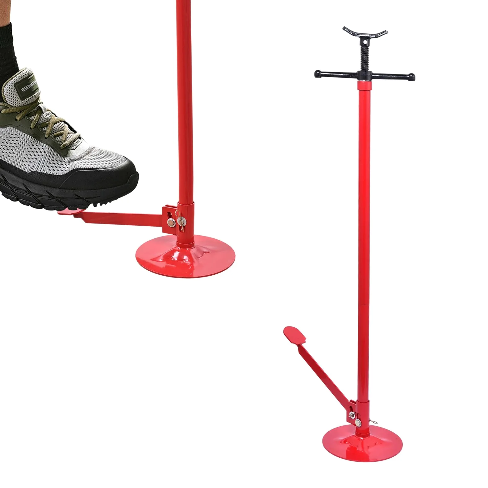 Gato De Transmisión Gato Hidráulico para Motor De 700 KG, Gatos De Transmisión Hidráulico con Pedal para Automóviles, Vehículos Todoterreno Y Camiones, Furgoneta Altura De Elevación De 133,5-200 Cm