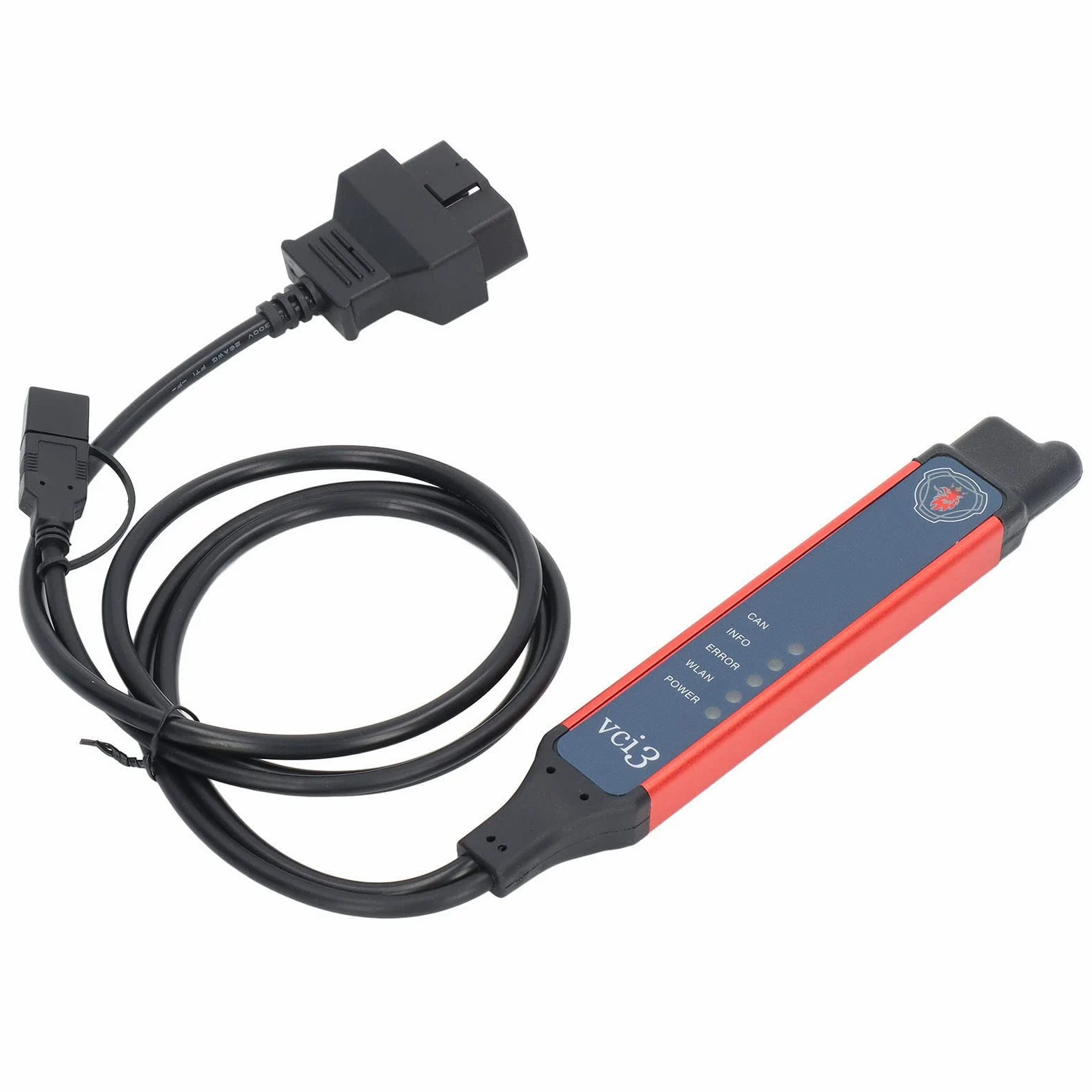 Lector de códigos VCI 3, herramienta de diagnóstico de fallas del motor para camiones