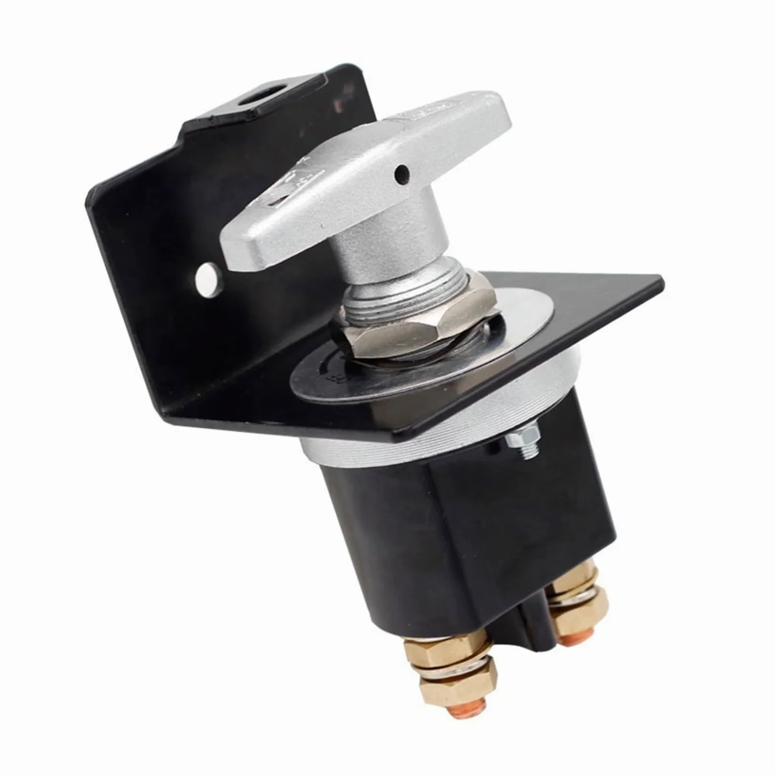 Interruptor de Corte de la batería Interruptor de desconexión de batería con Placa de Bloqueo Apto for Battery Doctor Interruptor de Apagado for automóviles, Barcos y vehículos recreativos