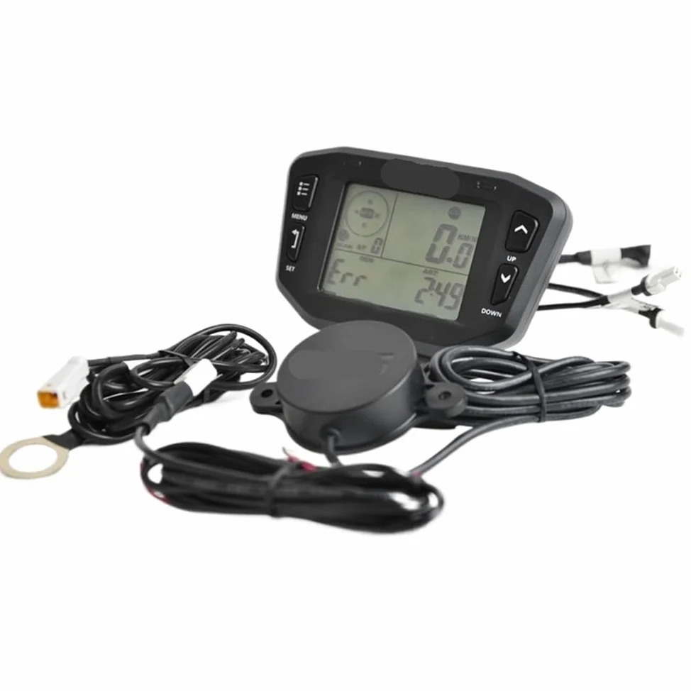 Odómetro Tablero Contador de Horas Digital multifunción Recargable para cortacésped, generador, Motocross, Motocicleta, Motor fueraborda, Marino, para GPS SM002