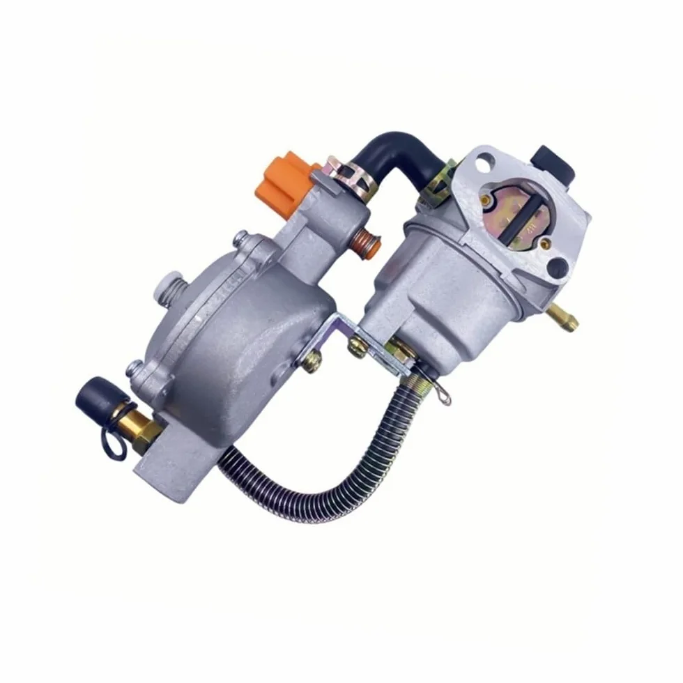 Kit de conversión de carburador de combustible dual apto Adecuado para motores generadores de gasolina portátiles de 2KW, 2.8KW, GX160, 168F, GX200 y 170F.