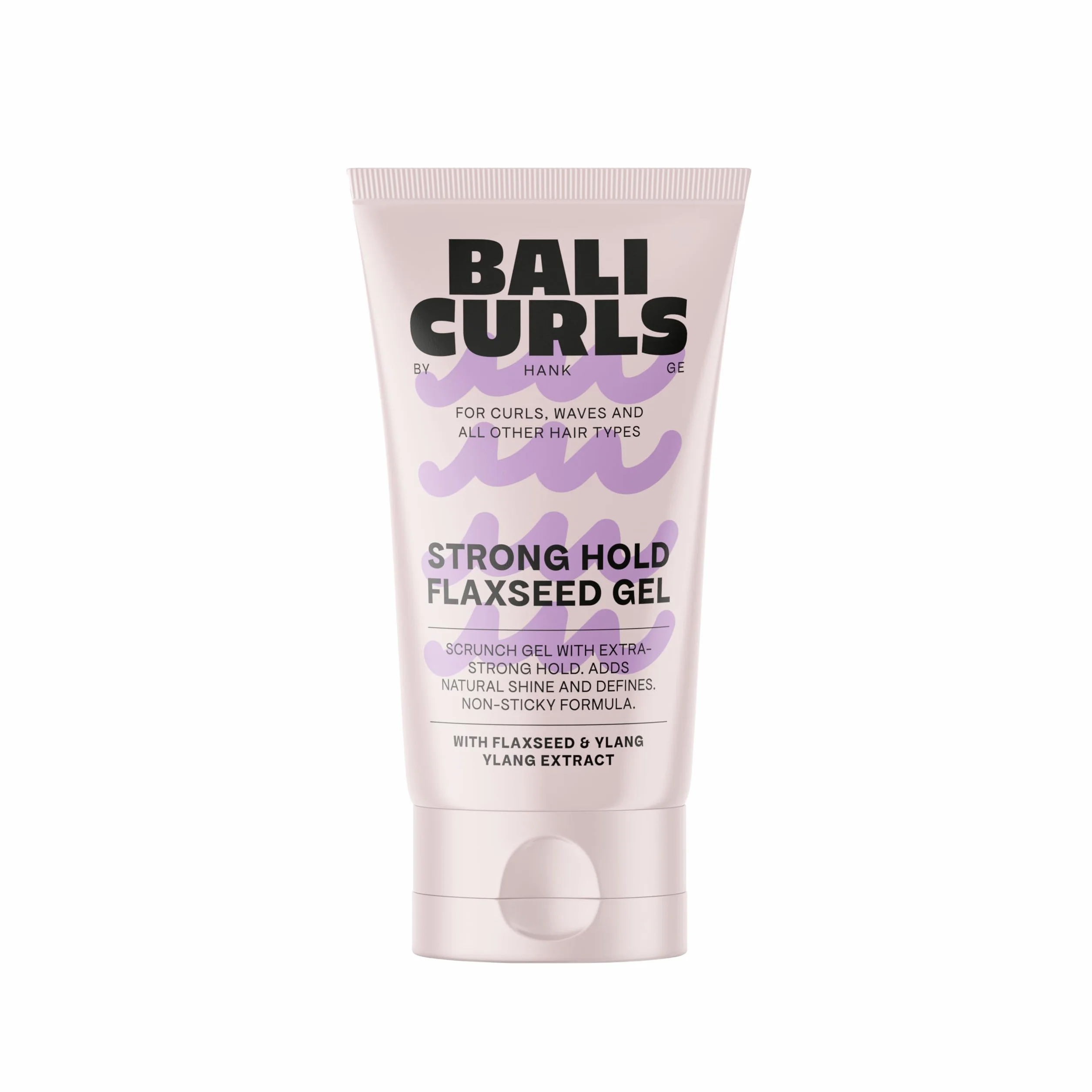 BALI CURLS Strong Hold Flaxseed Gel – Gel de linaza extra fuerte para rizos definidos – 150 ml