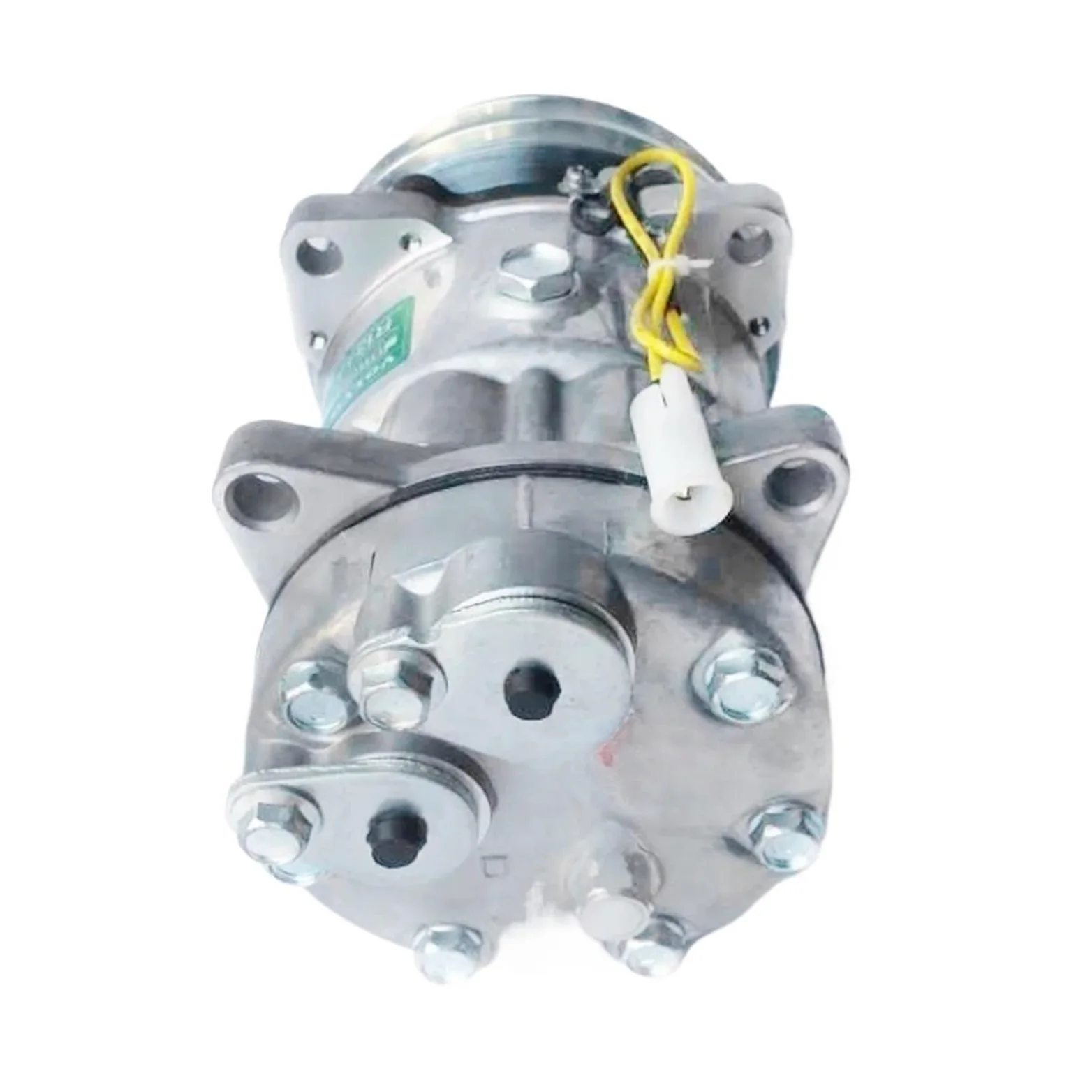 Compresor de aire acondicionado compatible con cargadora de ruedas/excavadora Volvo 9011412632 14649606 VOE11412632 14518640 15082742 11104419 11412632 14506862(24V)