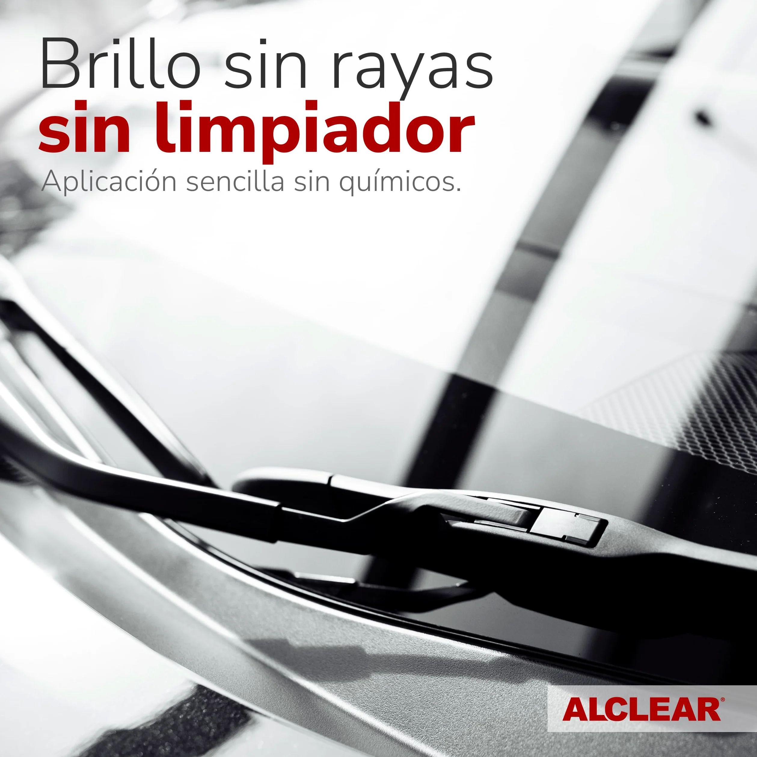 ALCLEAR 950001 Paño de Microfibra para Ventanas, Set de 5, paño de Microfibra para Cristales, del hogar y de Las Ventanas, sin Necesidad de Utilizar un paño para secar ni limpiacristales, 40 x 45 cm