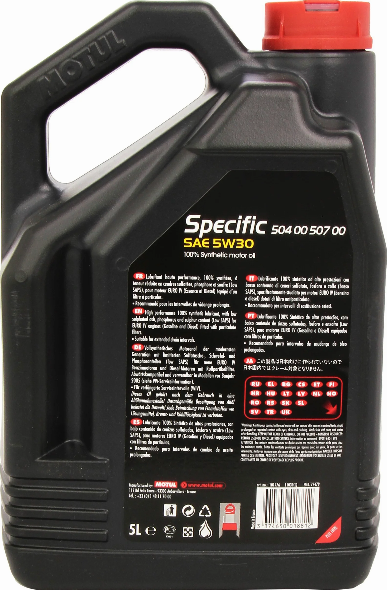 Motul 101476 Aceite de motor