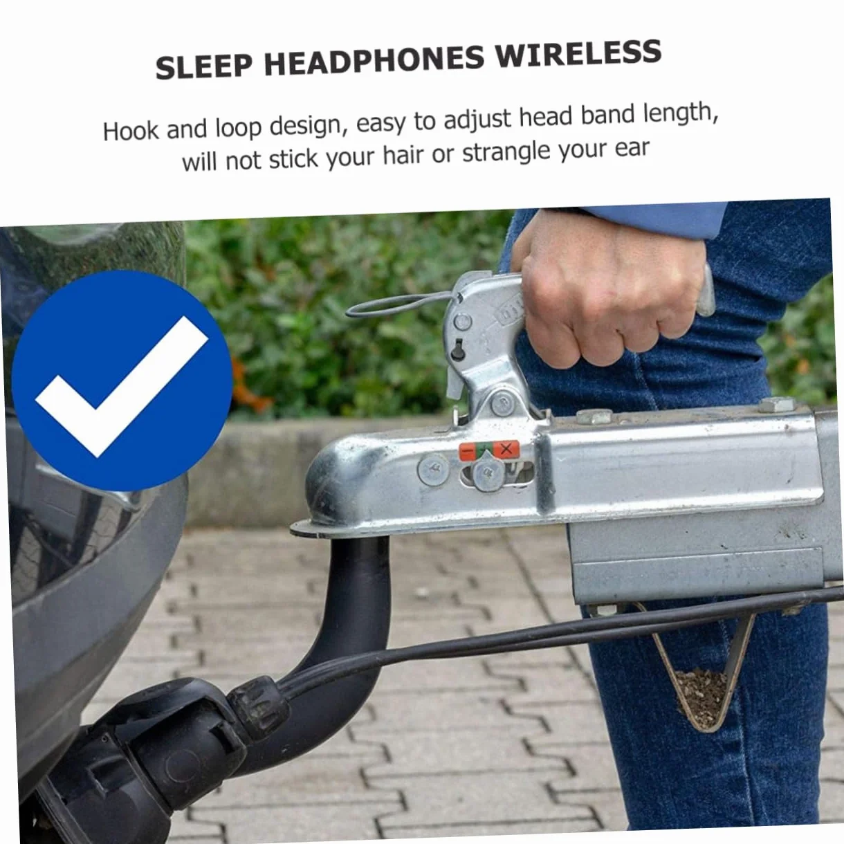 iplusmile Adaptador Enchufe para Remolque 12v 7 Pines EU Estándar 2 Piezas Negro con Conectores Metálicos y Plásticos para Vehículo Comercial y Coche