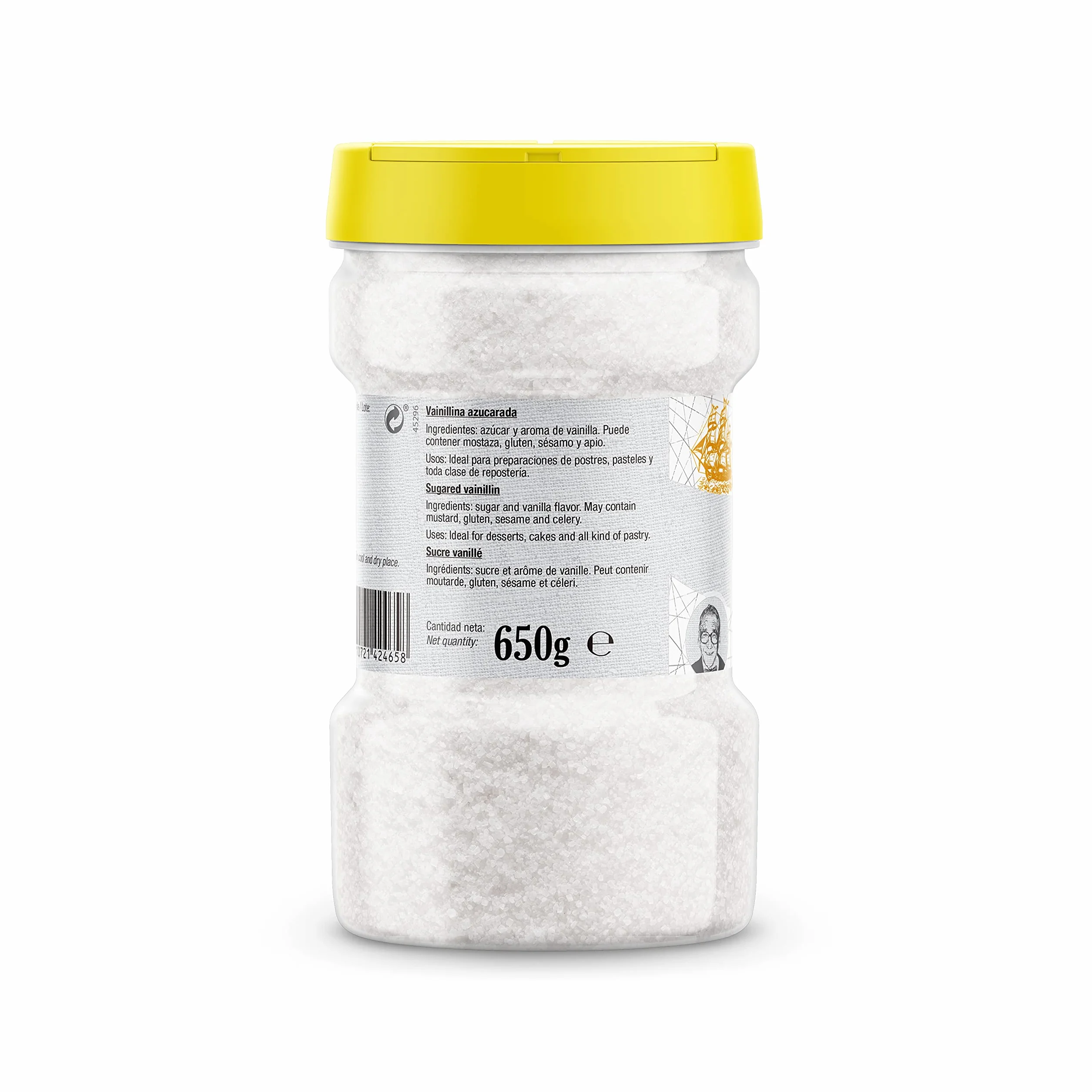 Vainillina Azucarada 650g