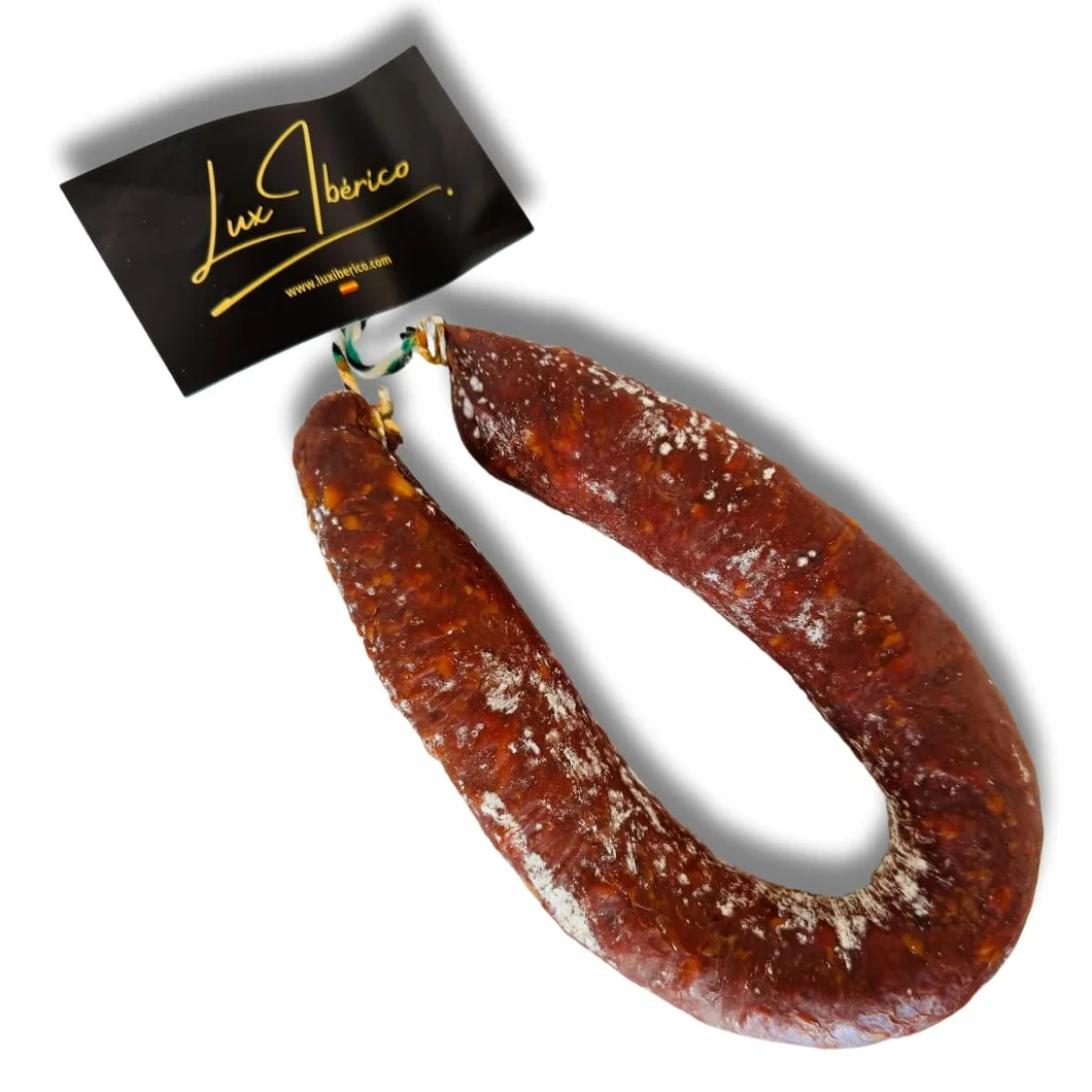 Chorizo Ibérico Picante Herrradura 350g Embutido Tradicional Extremadura
