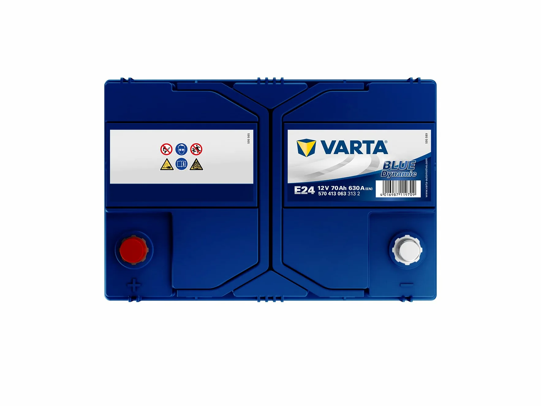 Varta 5704130633132 Baterías Dinámicas Azules, 261mm x 175mm x 220mm