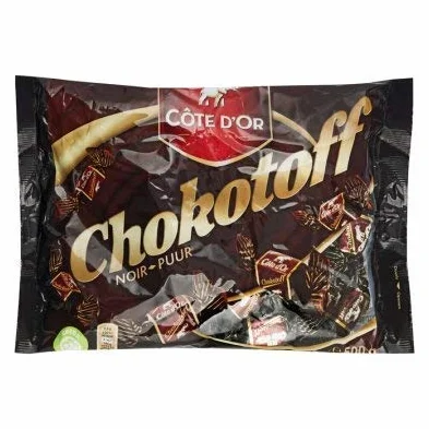 Chokotoff Costa toffees cubierto con chocolate negro belga 500g
