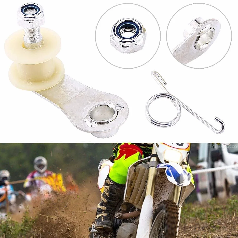Guía deslizante del rodillo guía del ajustador de la tensión del tensor de la cadena de la moto para la motocicleta de la bicicleta ATV