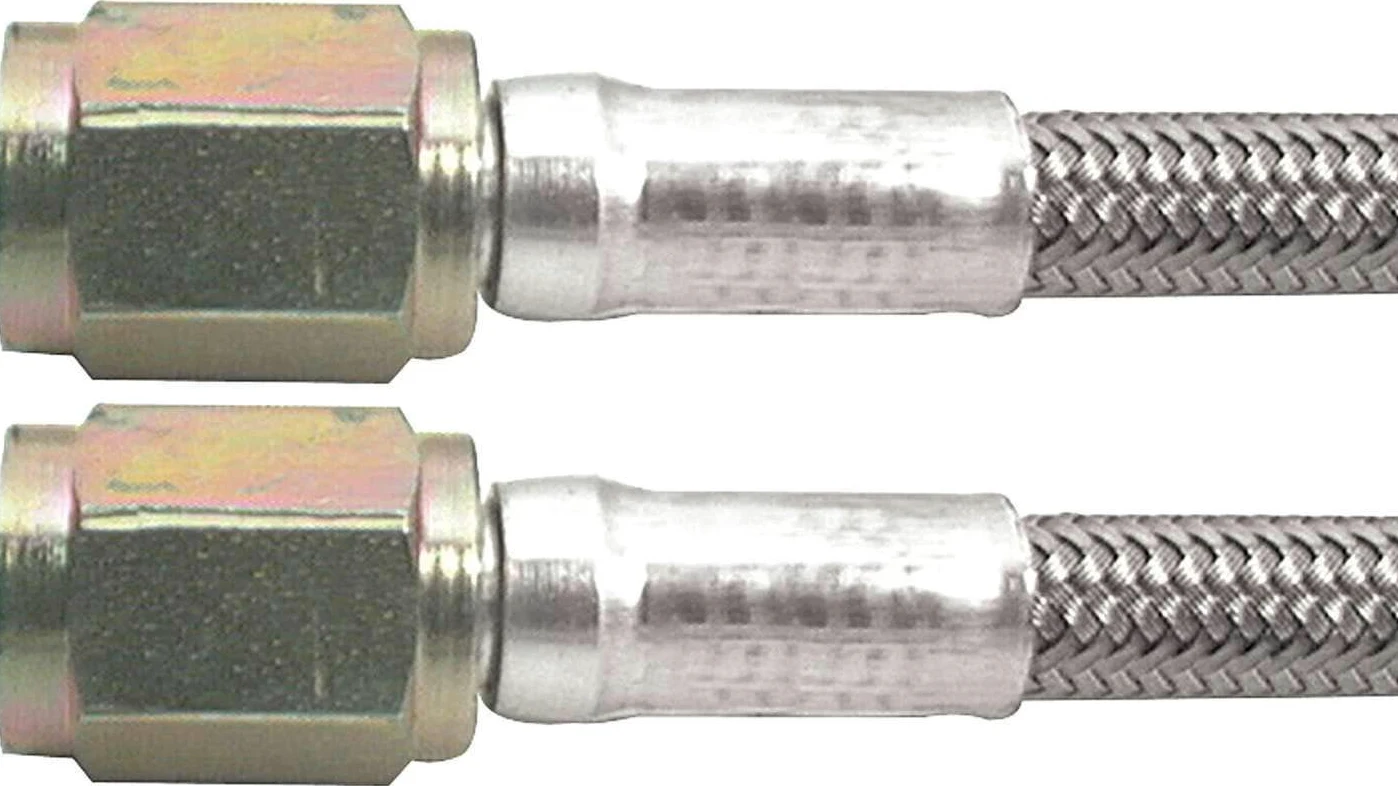 Allstar Performance ALL46300-30#3 - Líneas de acero trenzado con 3 extremos
